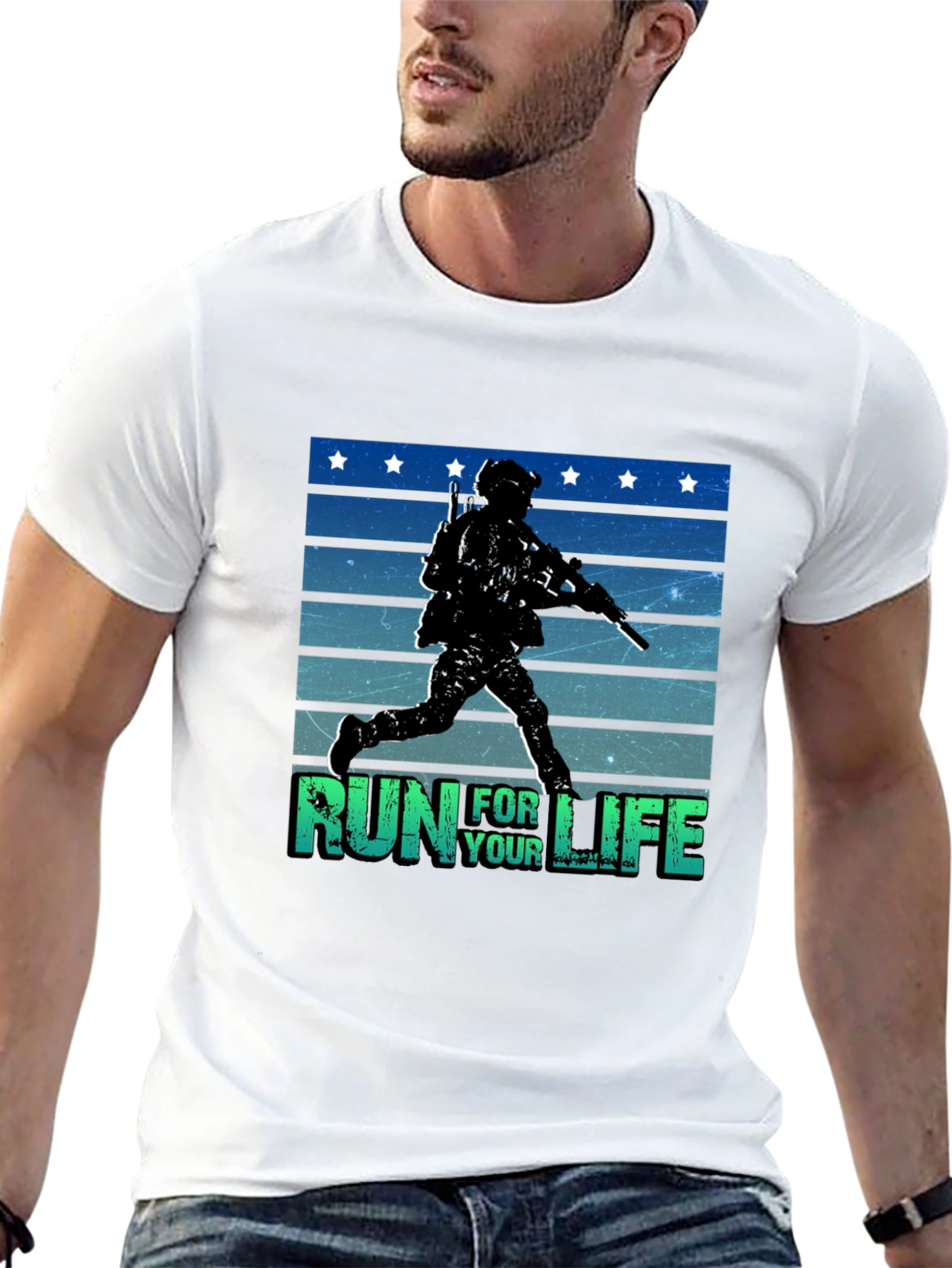 Run For Your Life Graphic Tee