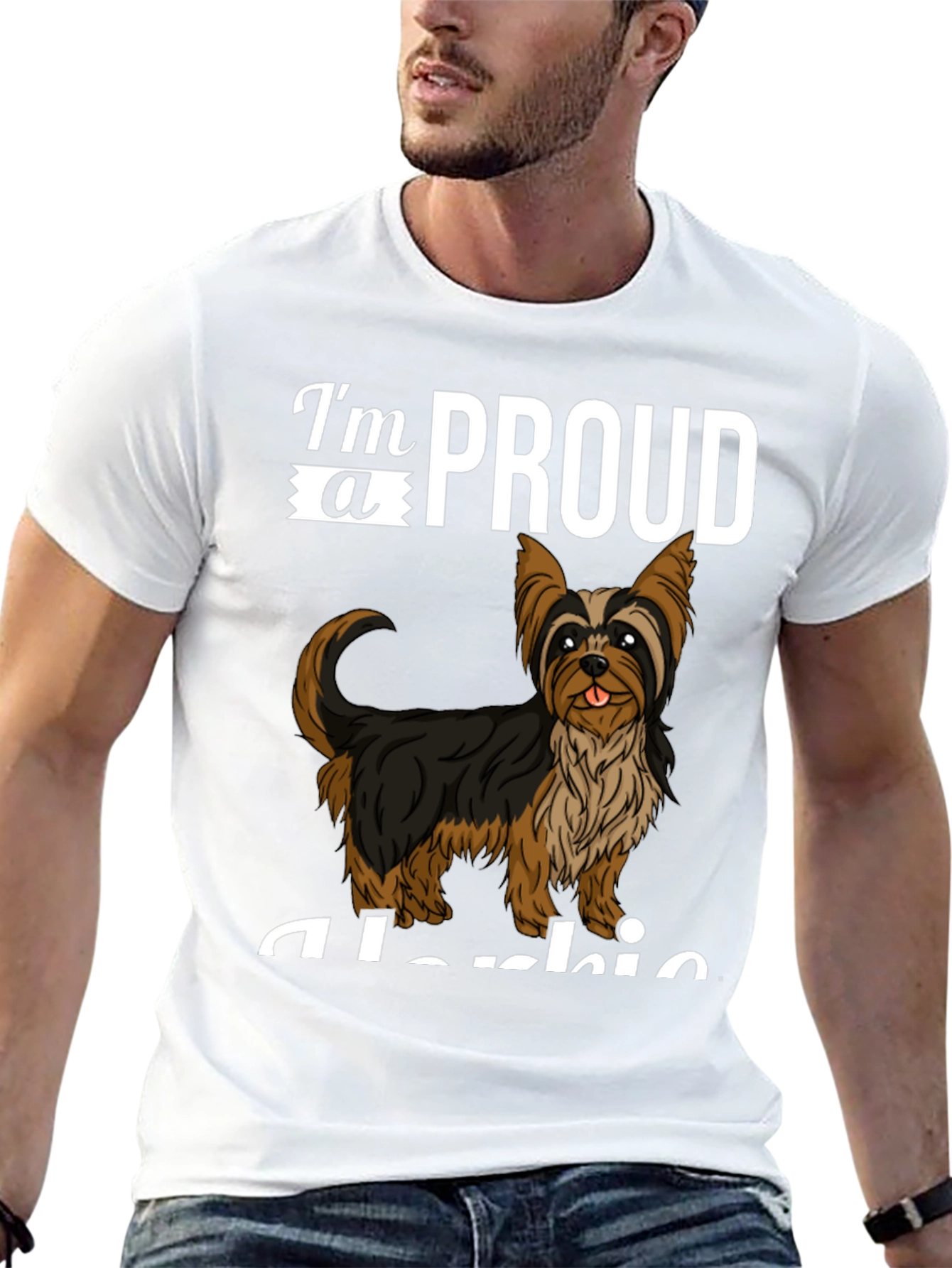 Proud Yorkie T-Shirt - Cute Dog Lover Tee