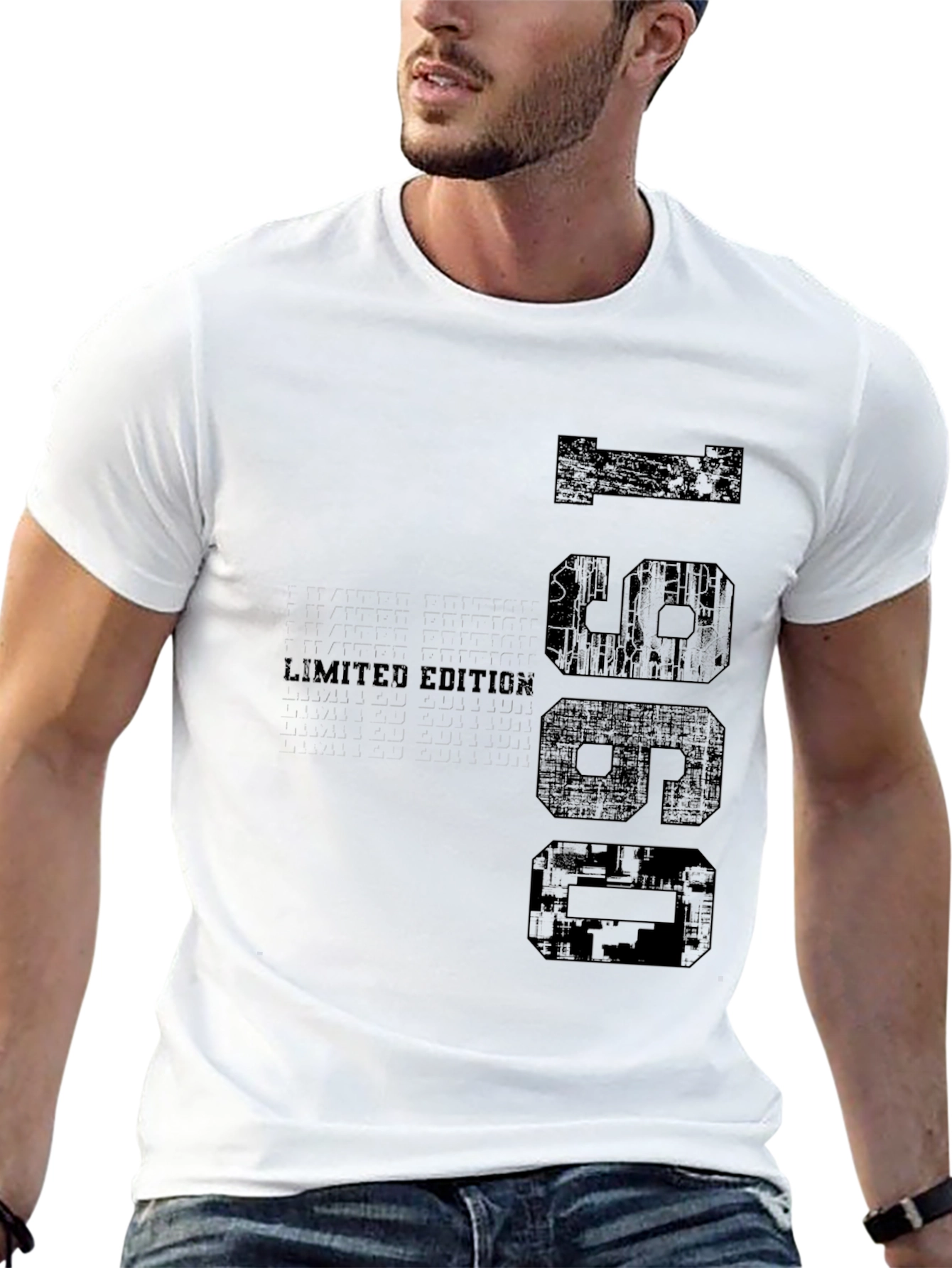 Limited Edition 1960 Black Graphic T-Shirt