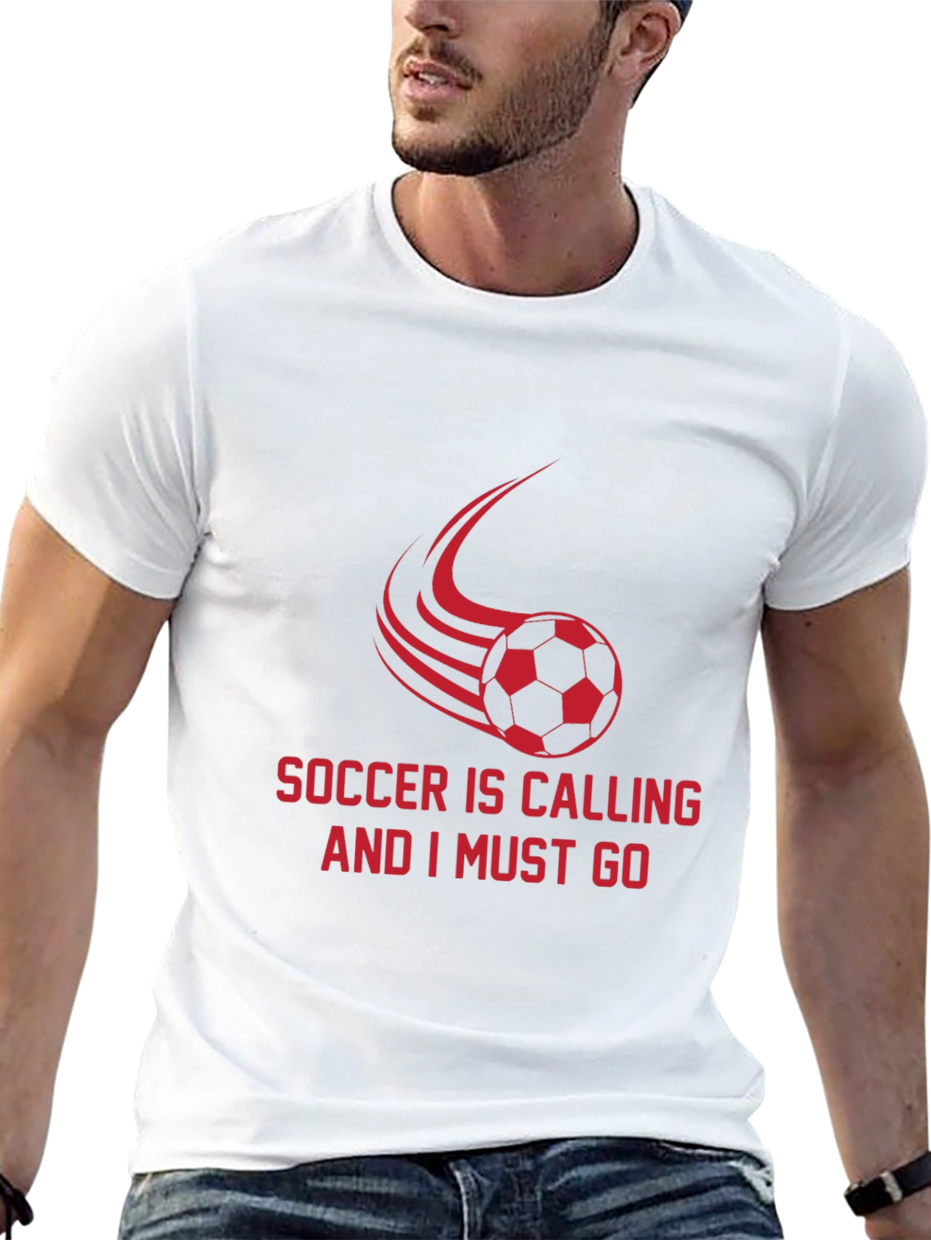 Soccer is Calling Graphic T-Shirt