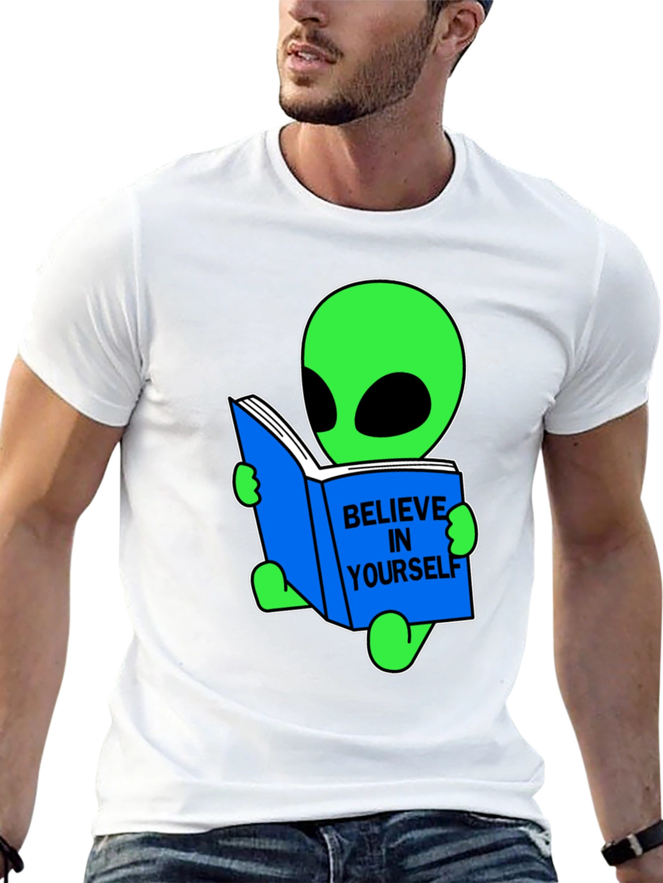 Believe In Yourself Alien T-Shirt