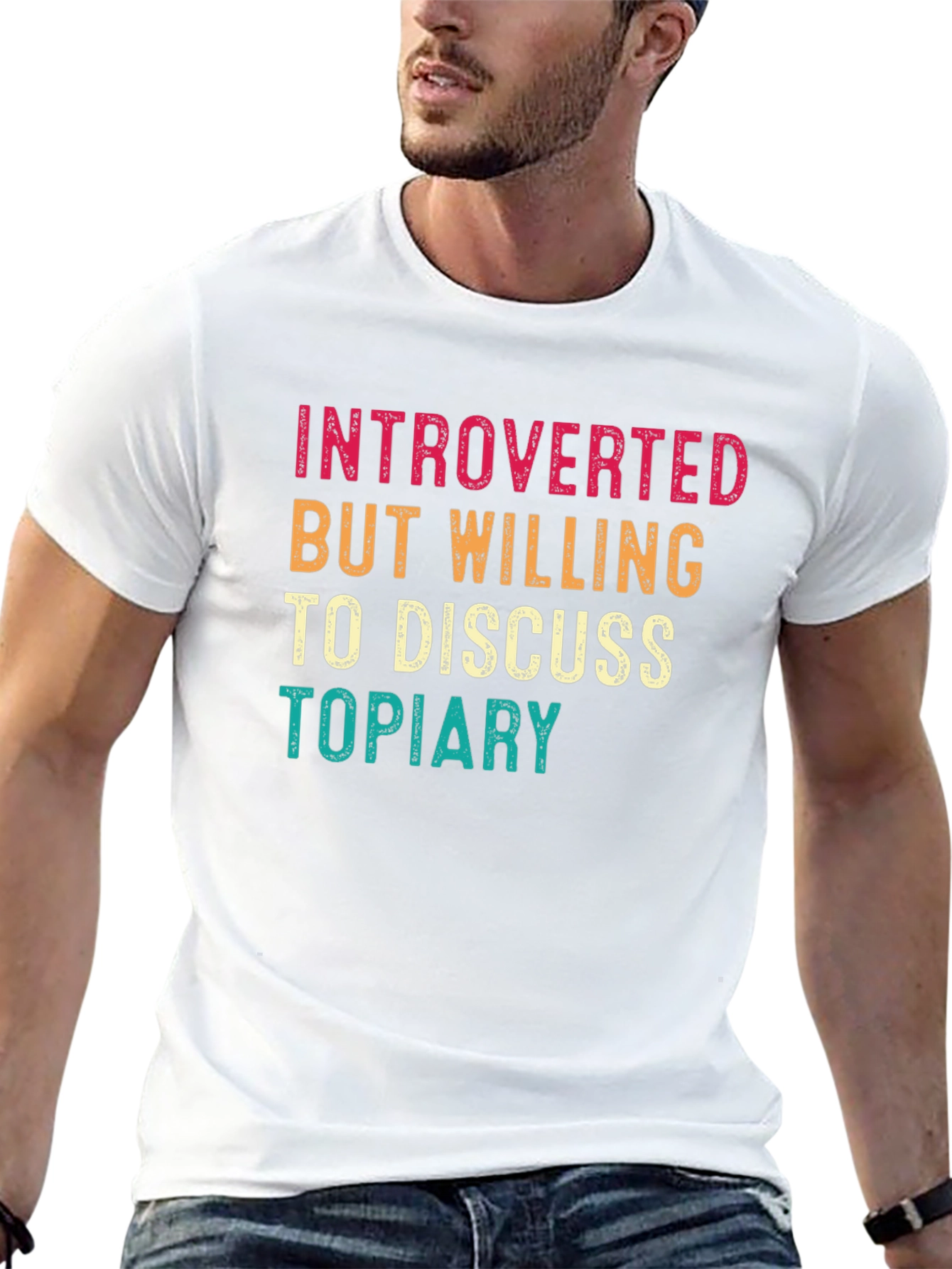 Introverted Topiary T-Shirt - Horticulture Humor Tee