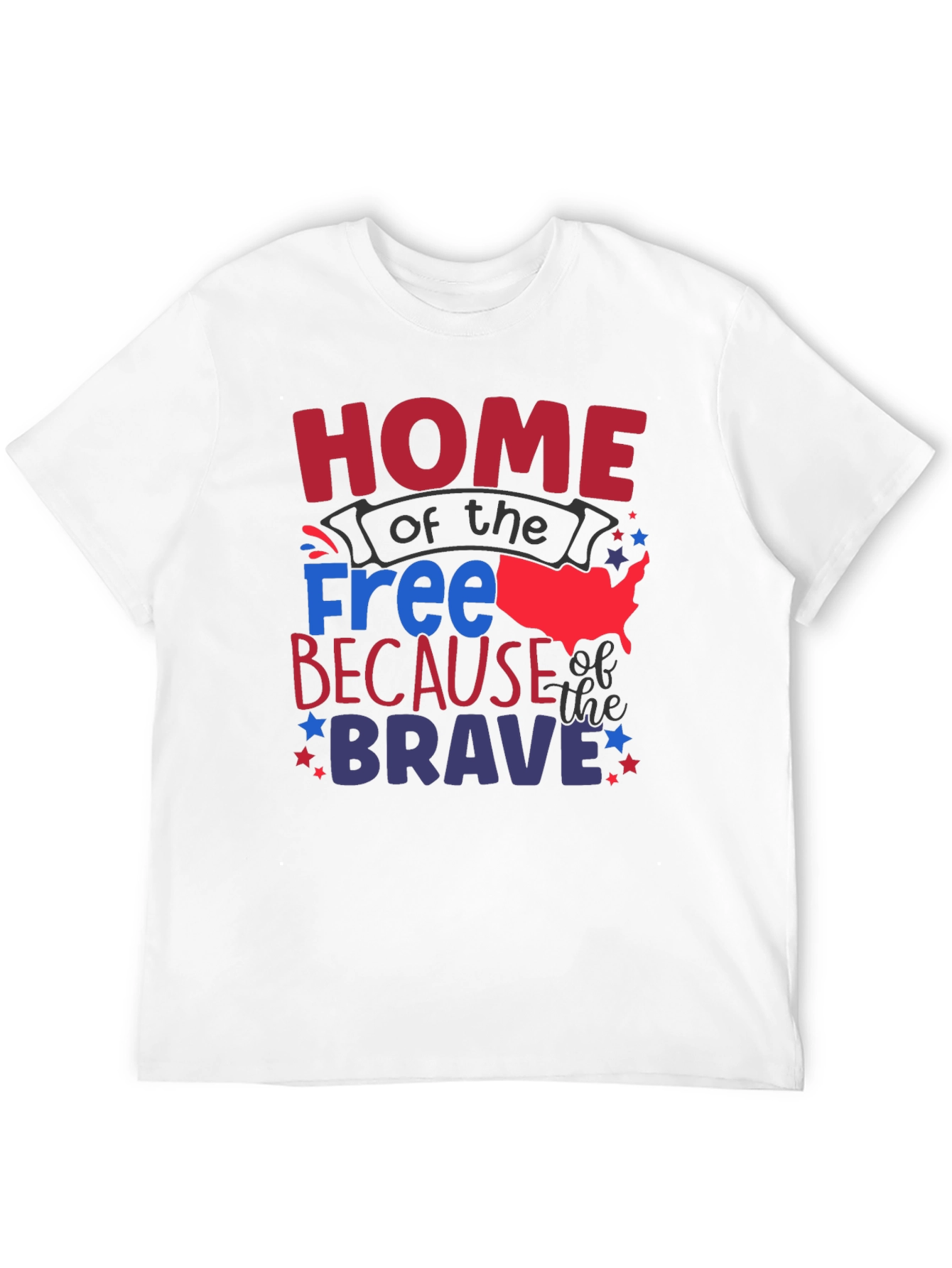 Home of the Free T-Shirt Patriotic Tee