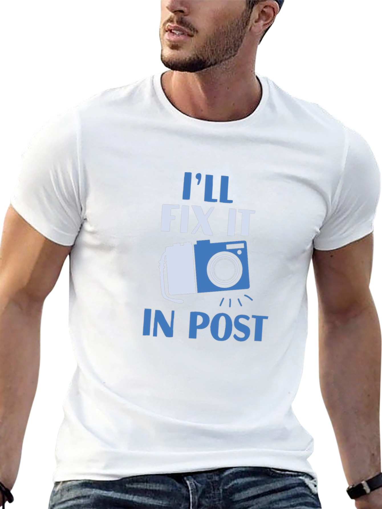 Ill Fix It In Post T-Shirt - Photographer Gift