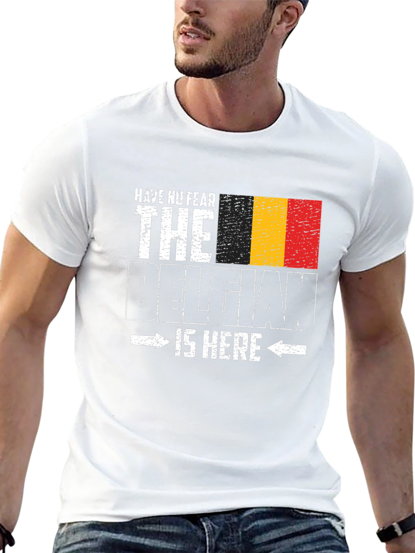 Belgian Pride T-Shirt - Have No Fear Design
