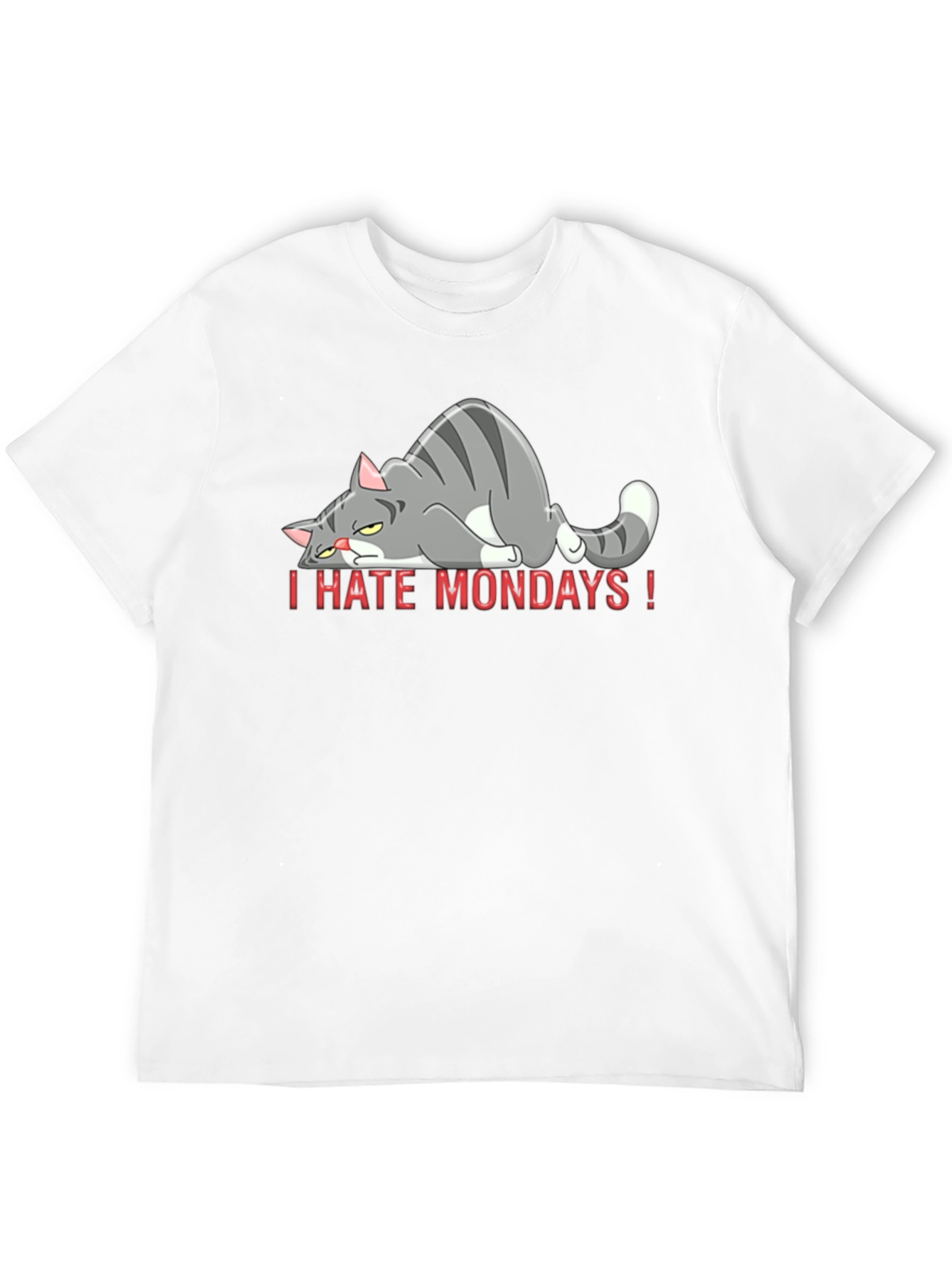 I Hate Mondays Cat T-Shirt
