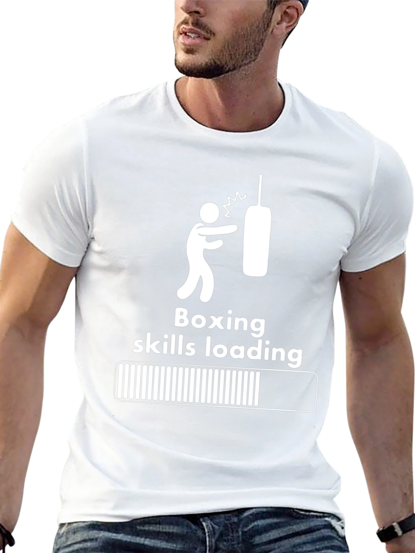 Boxing Skills Loading Graphic Tee