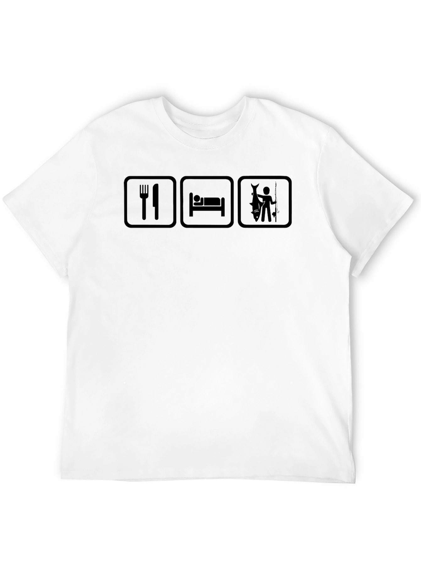 Eat Sleep Fish Graphic Tee