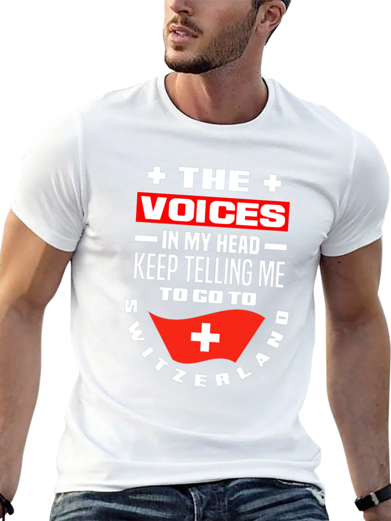 Switzerland Calling T-Shirt - Funny Travel Tee