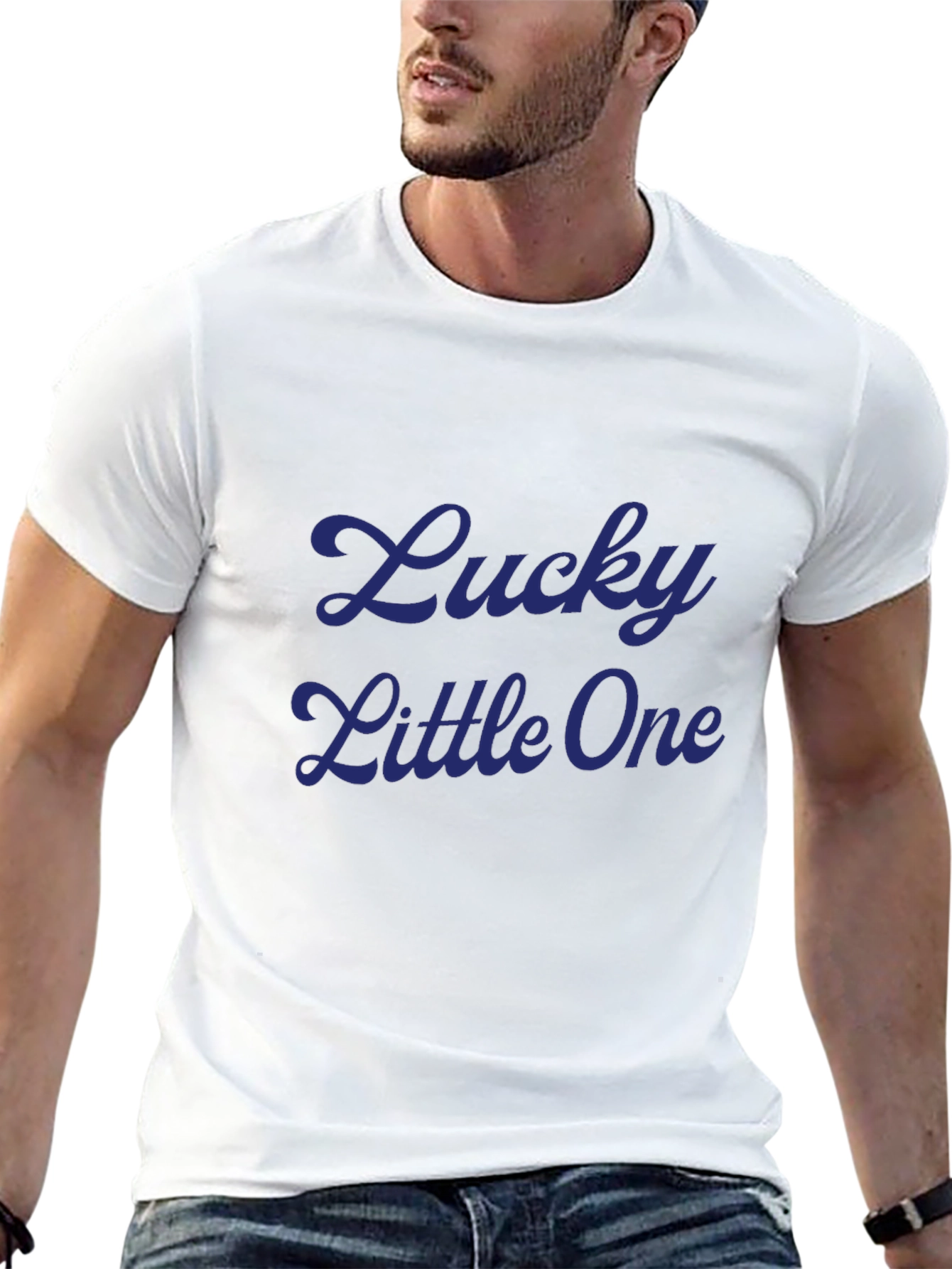 Lucky Little One Black Tee
