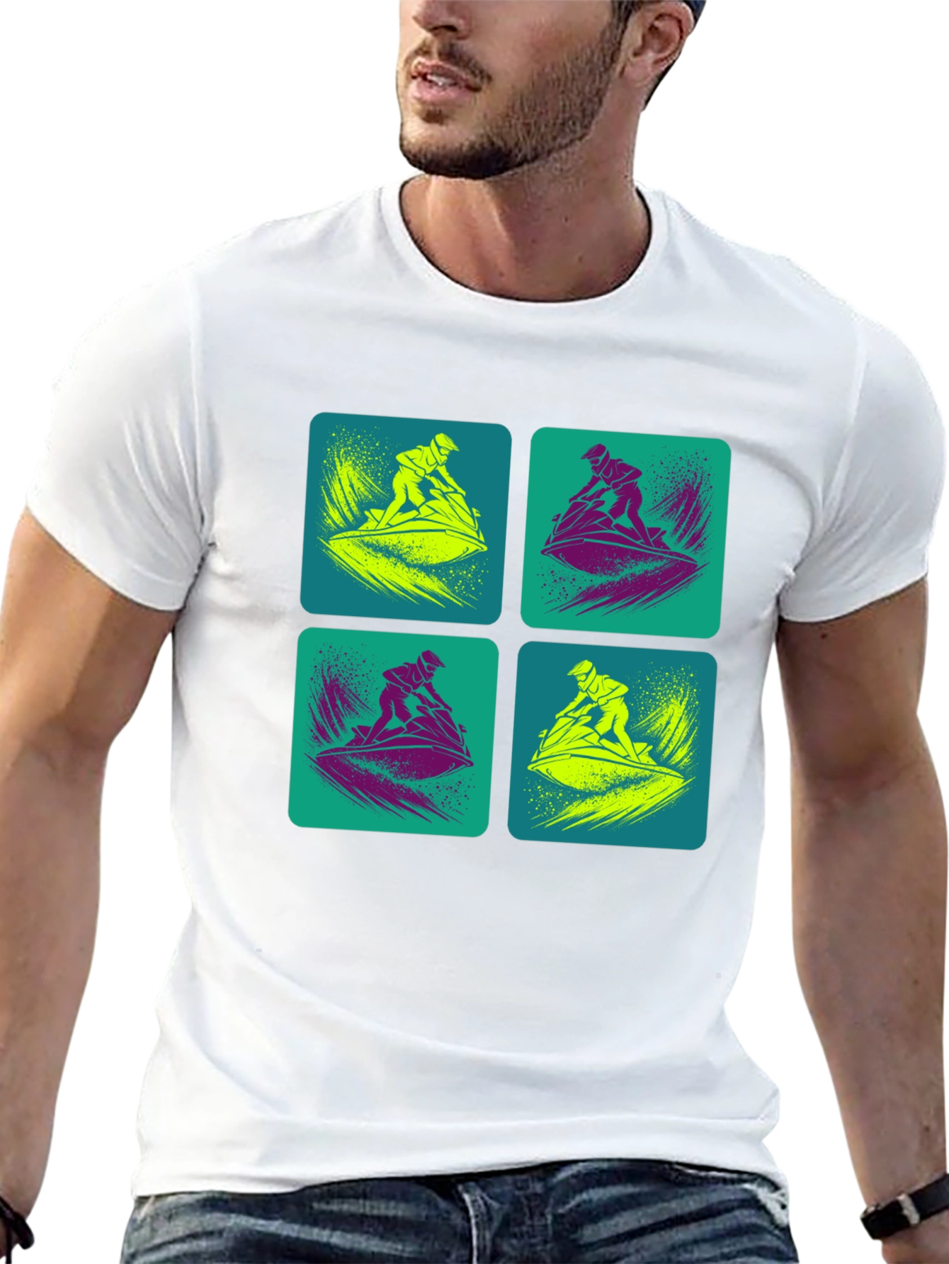 Retro Jet Ski T-Shirt