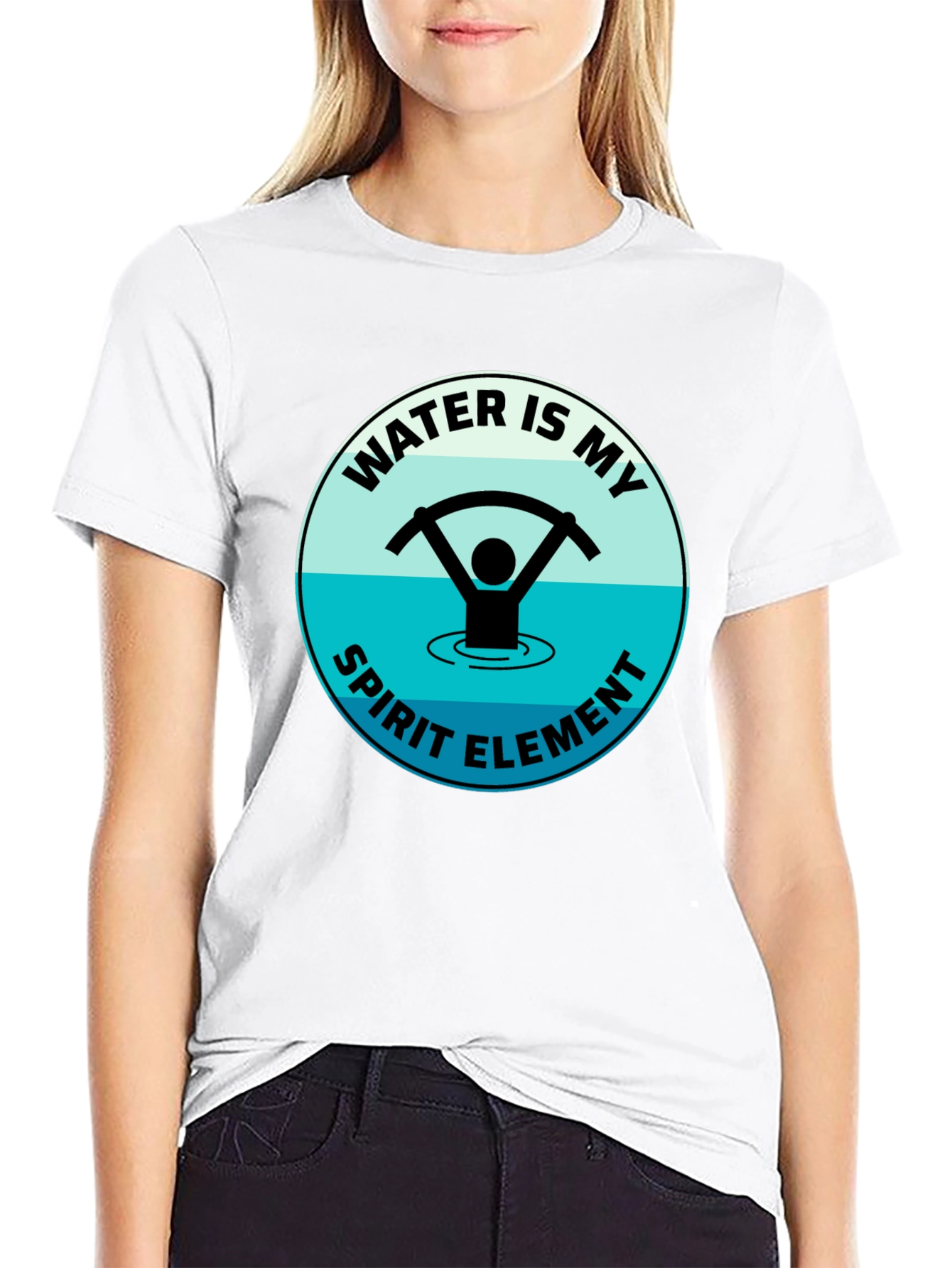 Water Is My Spirit Element T-Shirt