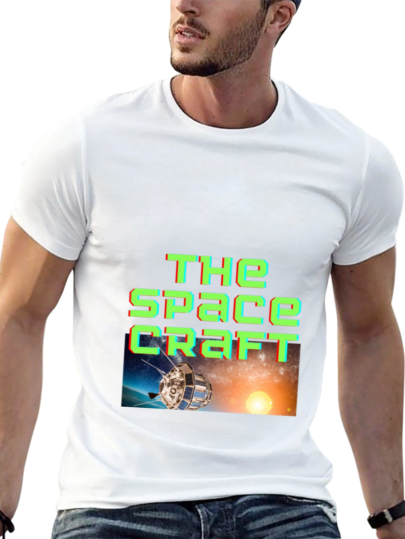 The Spacecraft T-Shirt - Unique Galaxy Design