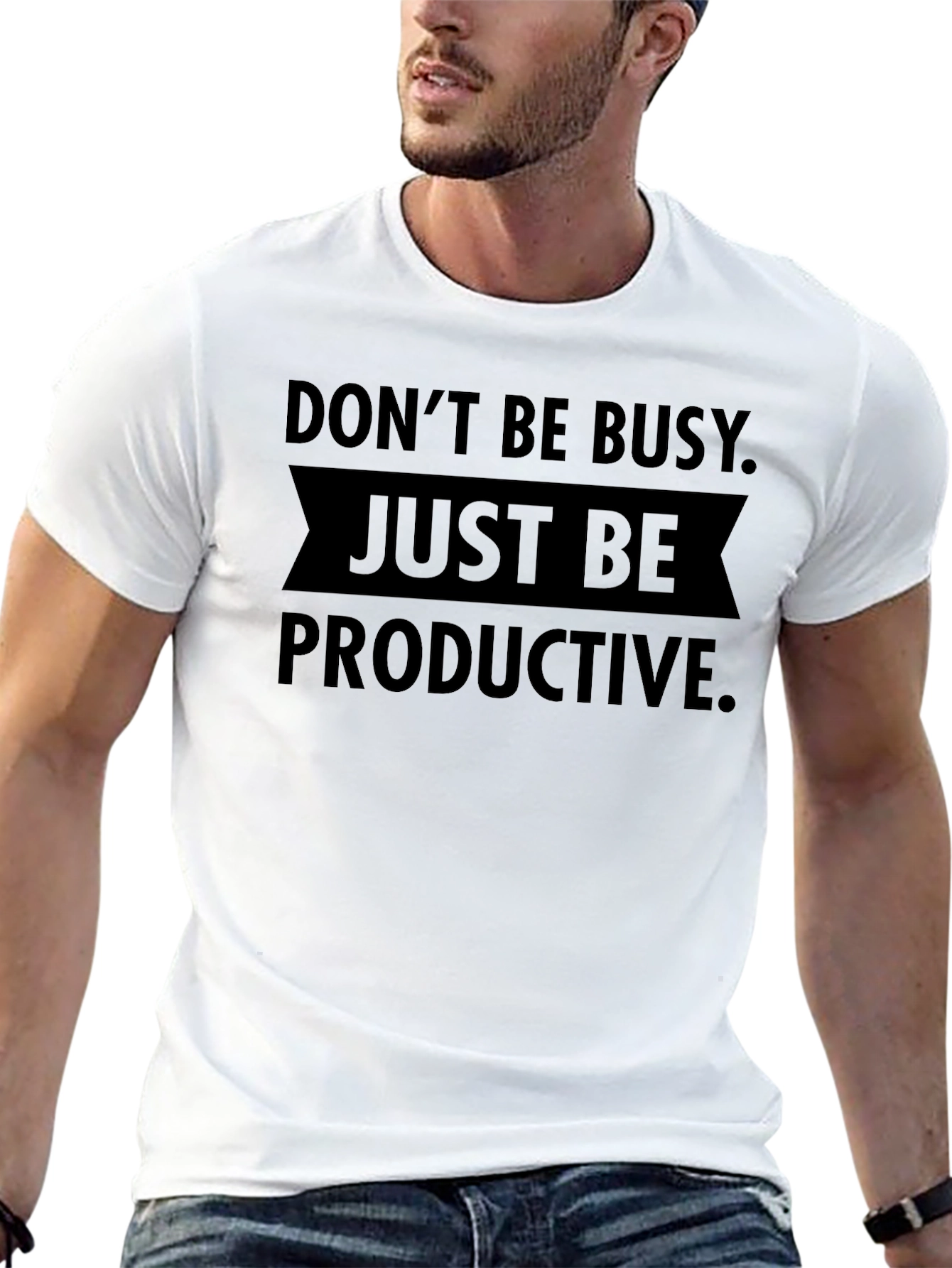 Be Productive Black T-Shirt