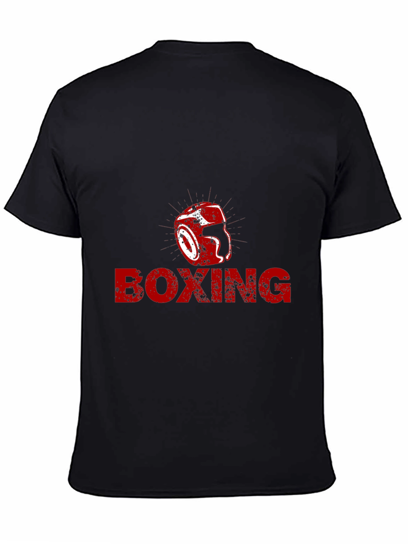 Boxing Helmet Graphic Tee - Punch Out Style