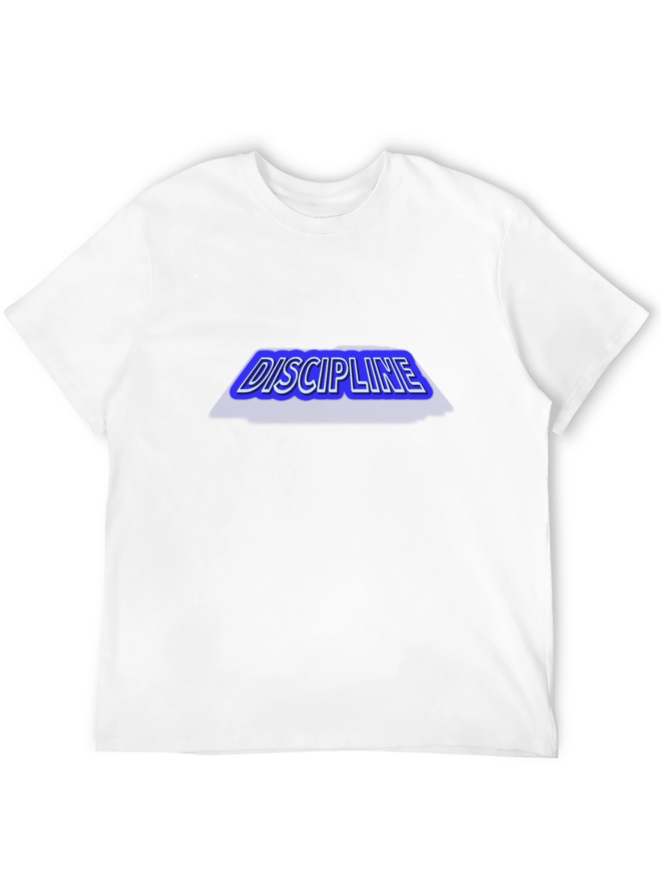 Discipline Graphic Tee - Black Cotton T-Shirt