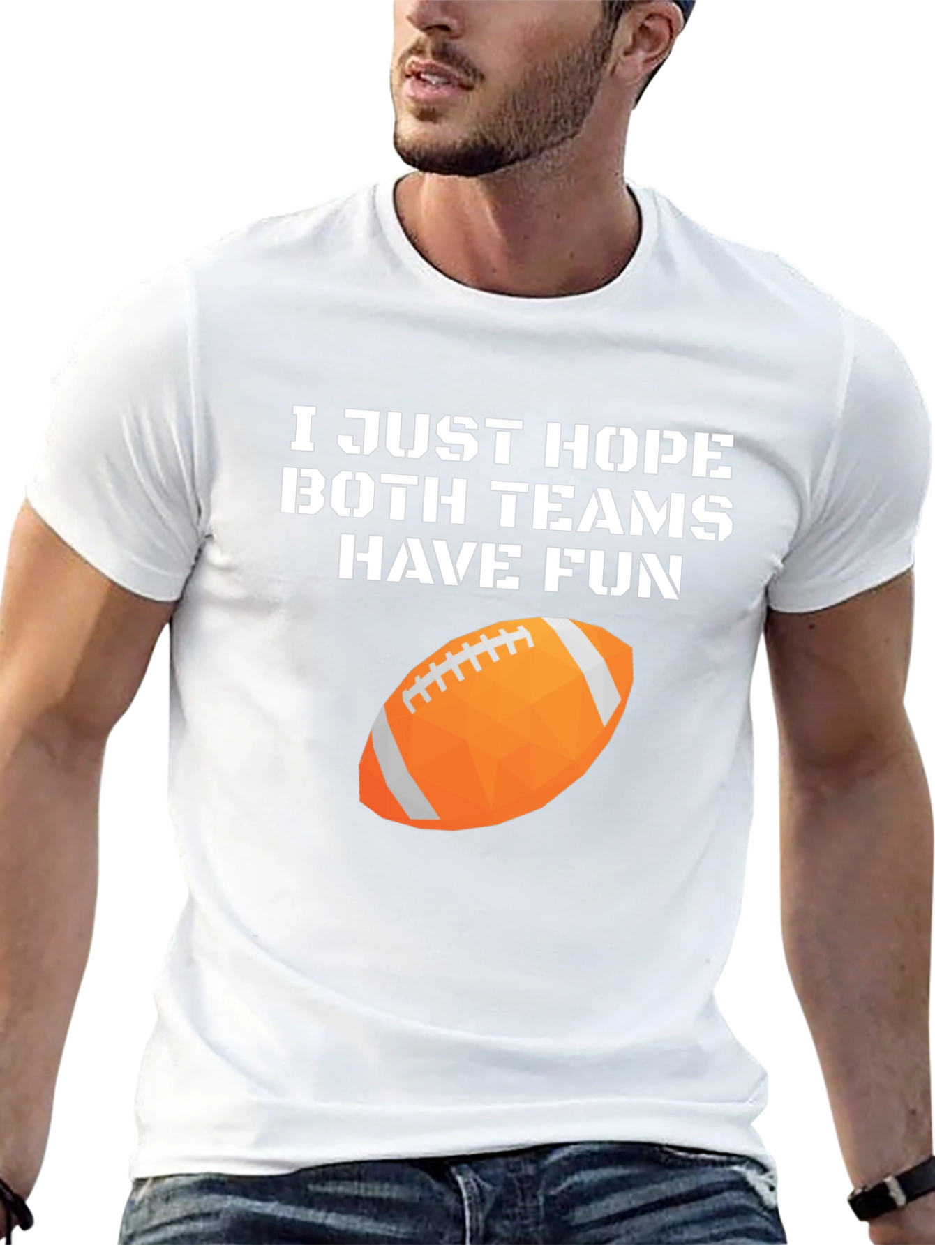 Football Fan T-Shirt - Both Teams Have Fun!