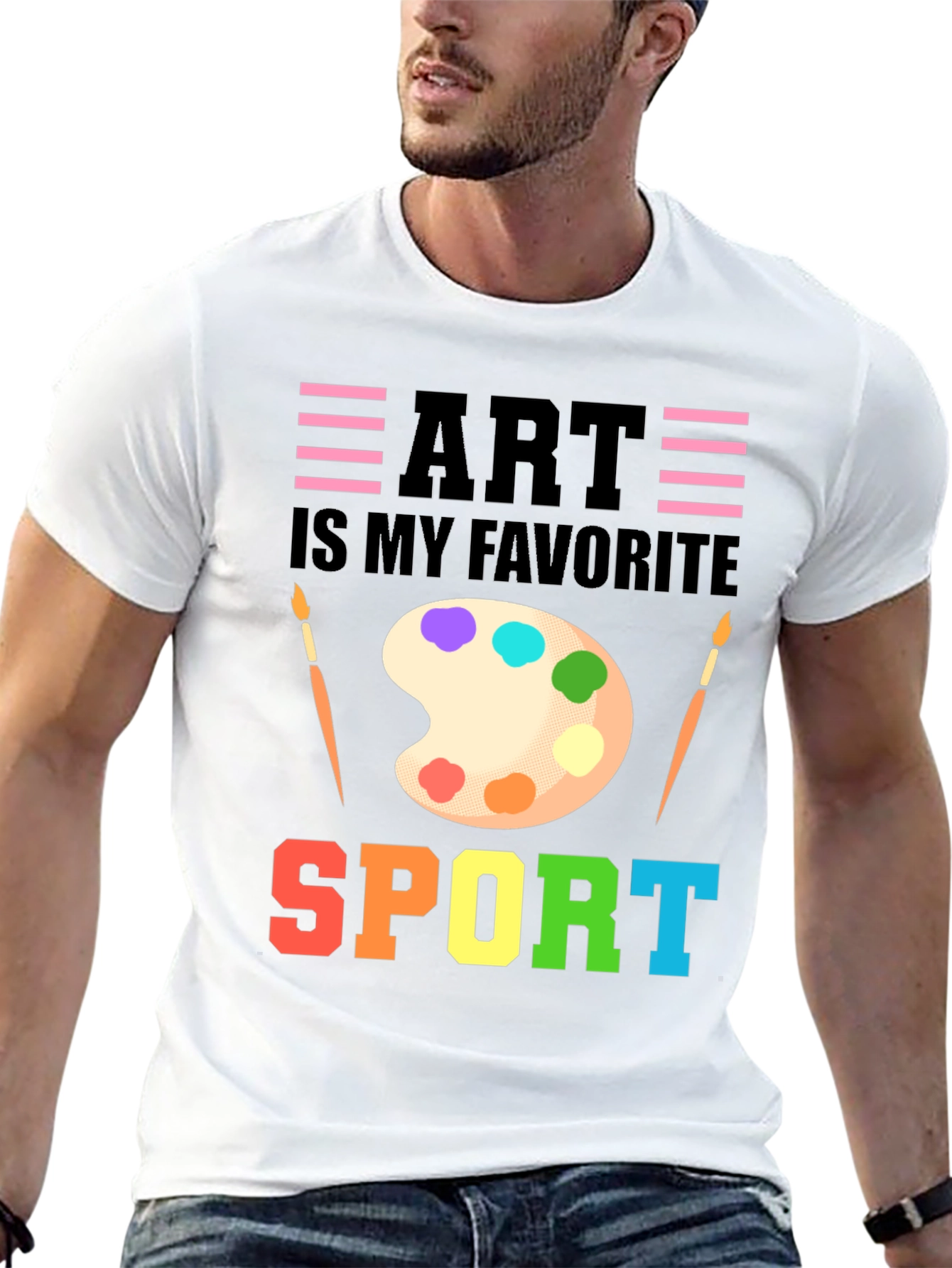 Art is My Favorite Sport T-Shirt