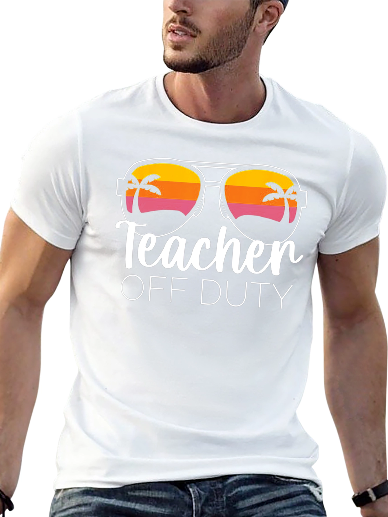 Teacher Off Duty Graphic T-Shirt