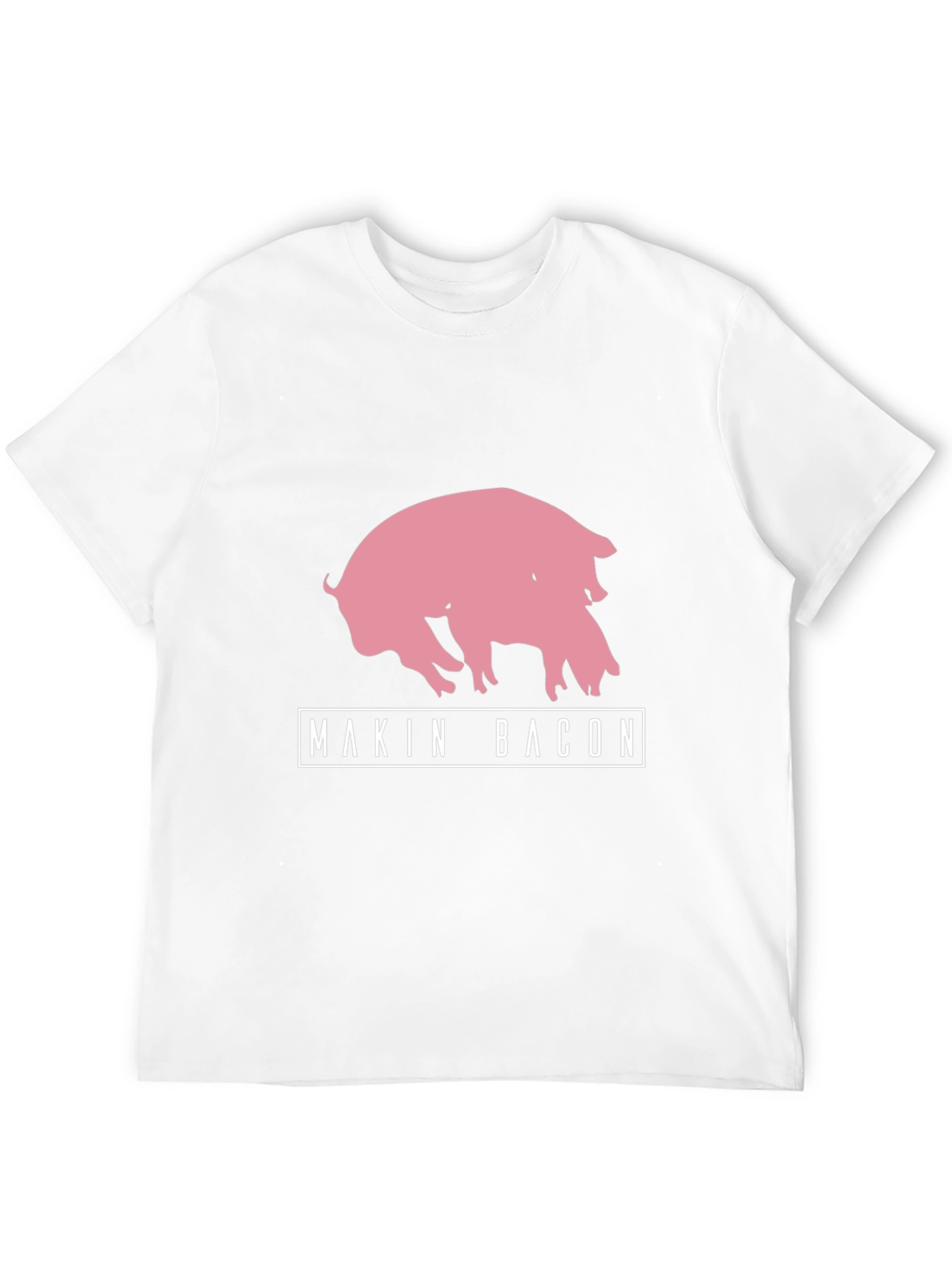 Makin Bacon Pig Graphic T-Shirt