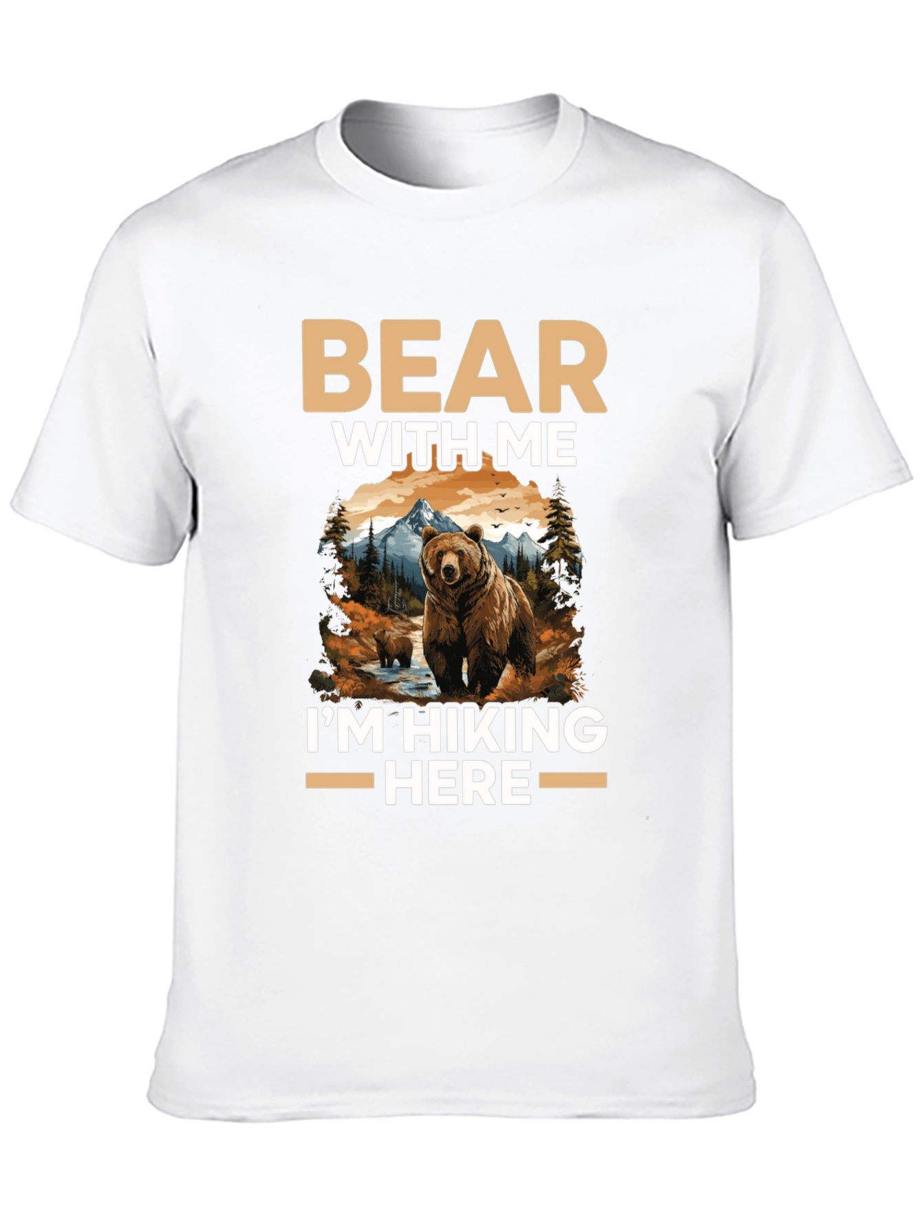 Bear With Me Hiking T-Shirt