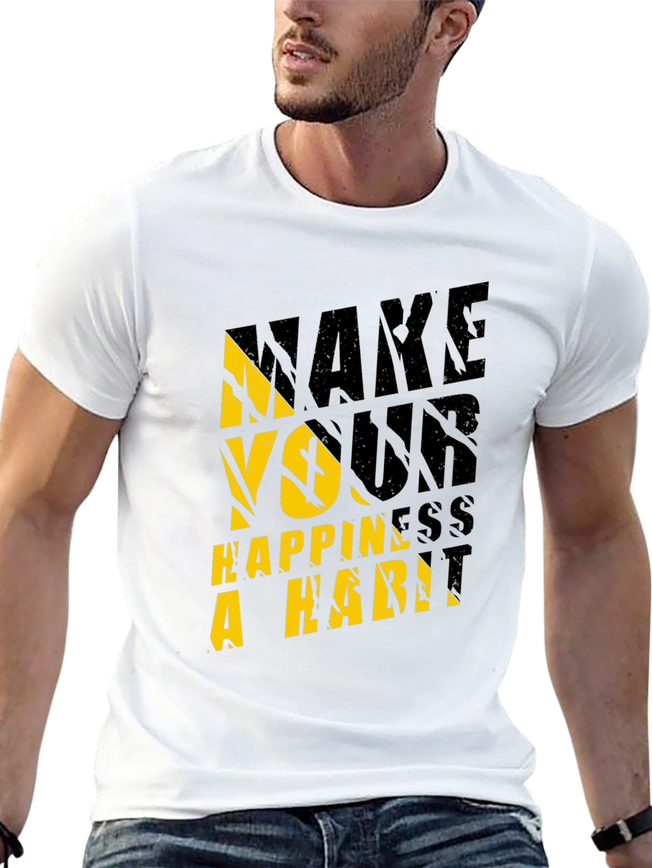 Make Your Happiness A Habit Graphic Tee