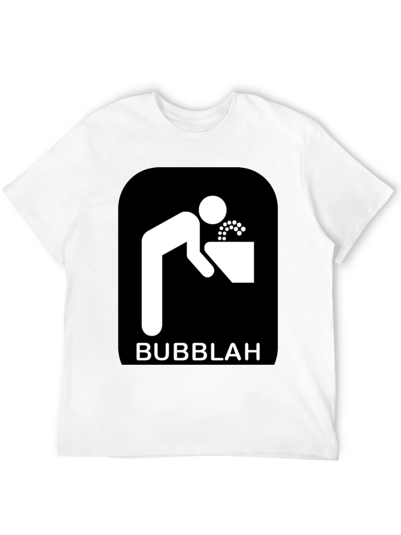 Bubblah Graphic Tee - Funny Water Fountain Shirt
