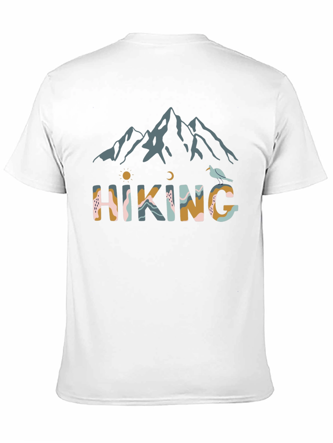 Hiking Graphic Tee - Mountain Adventure Shirt