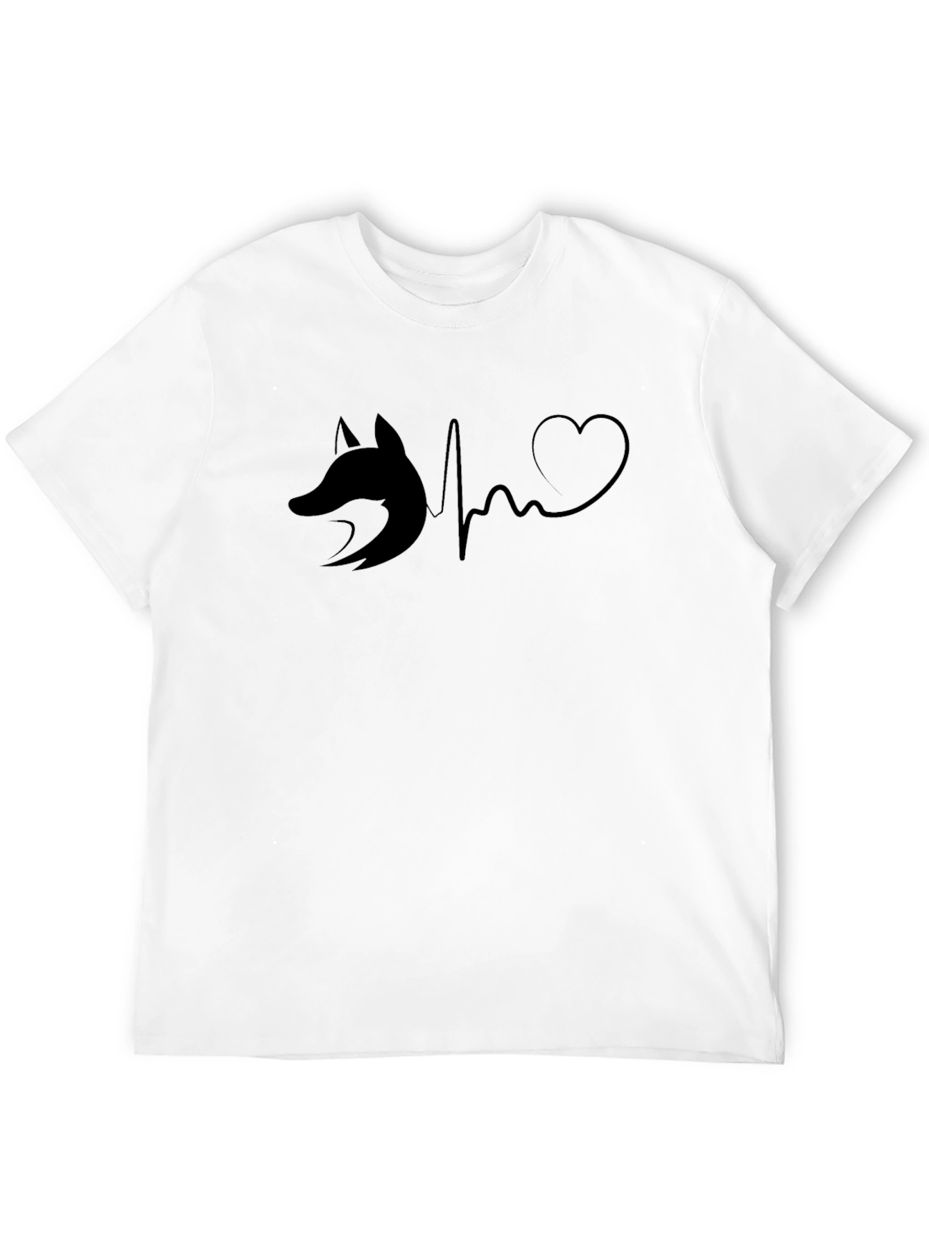 Fox Heartbeat Black T-Shirt