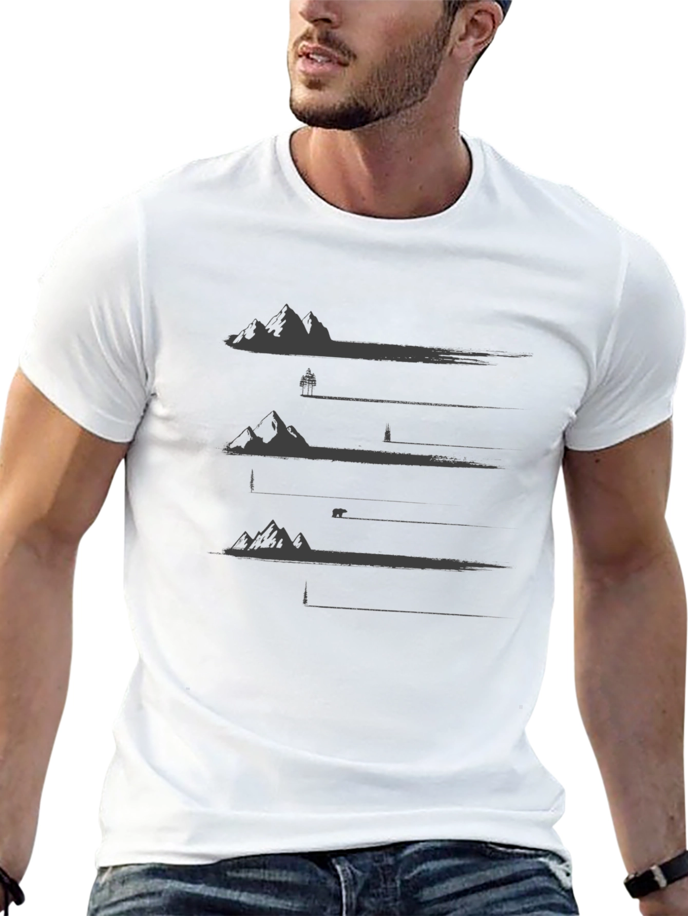 Nature Scene Graphic Tee