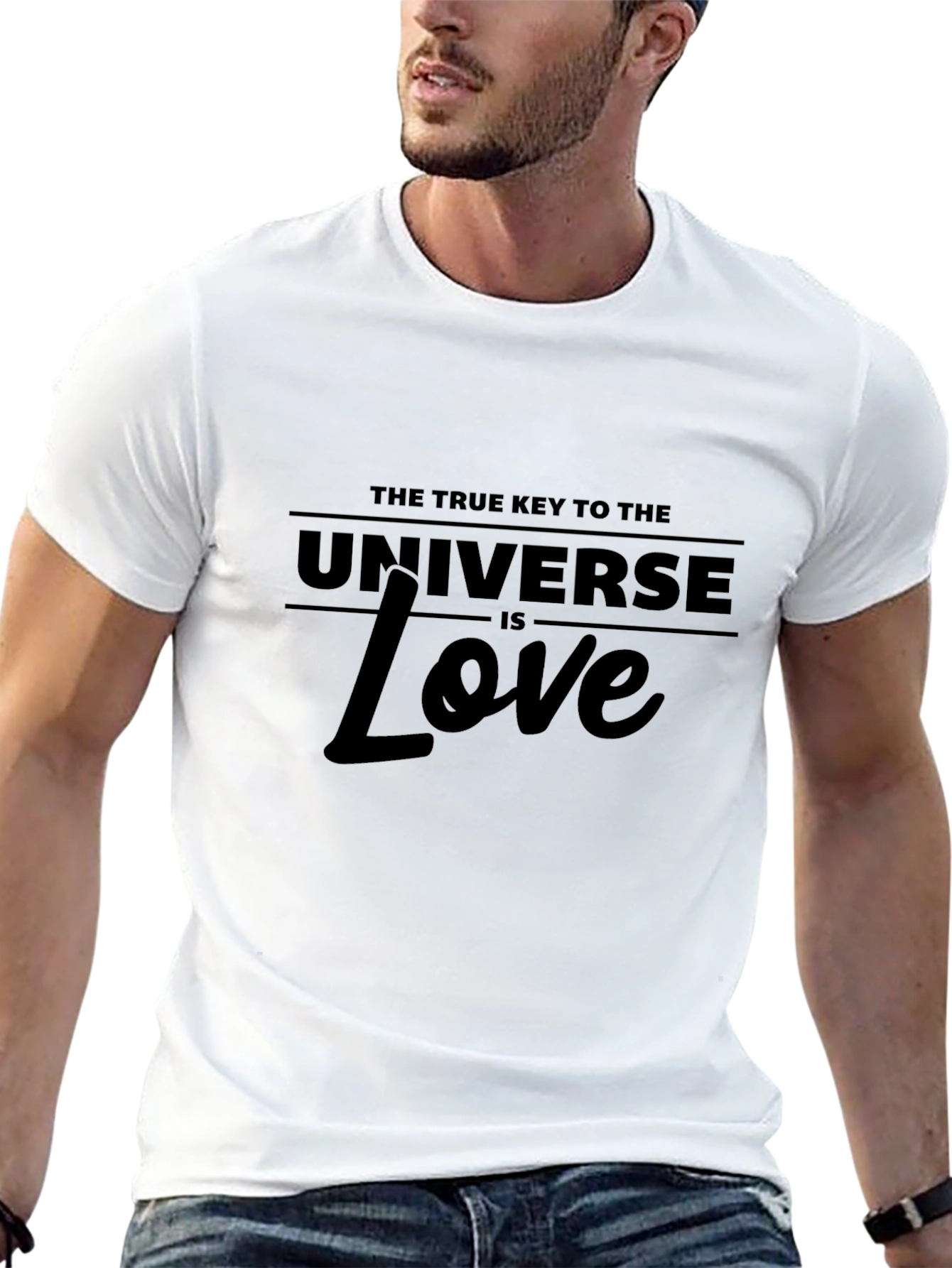 Universe is Love T-Shirt - Stylish Graphic Tee