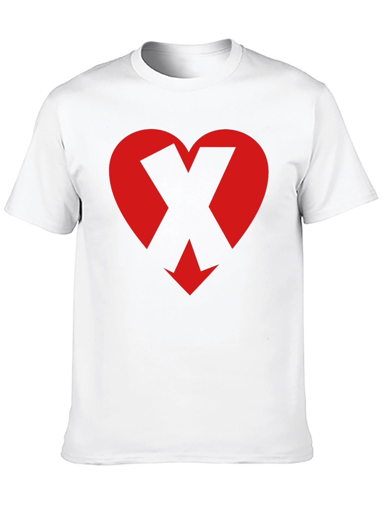 Heart X Down Arrow Graphic Tee