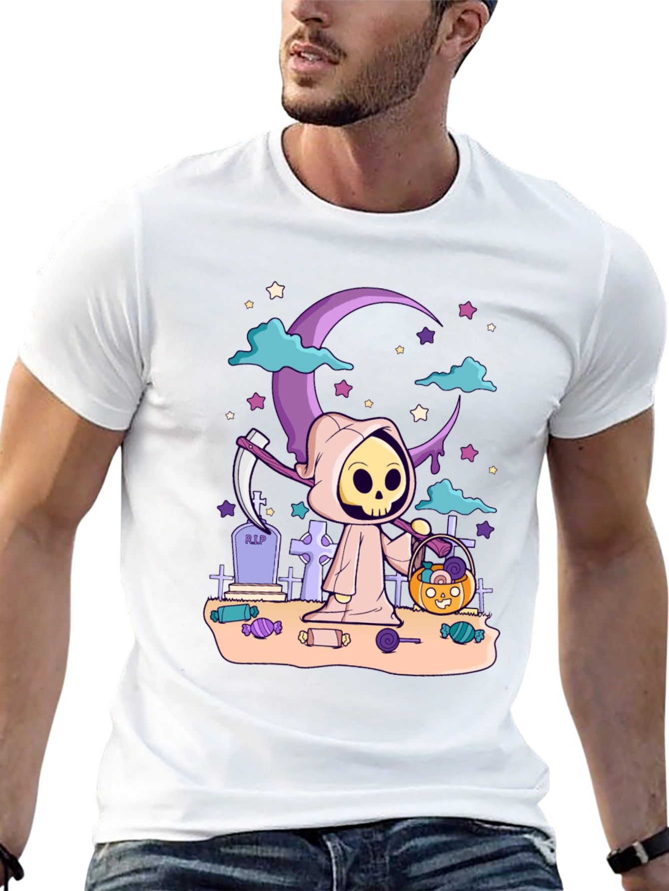 Halloween Grim Reaper T-Shirt