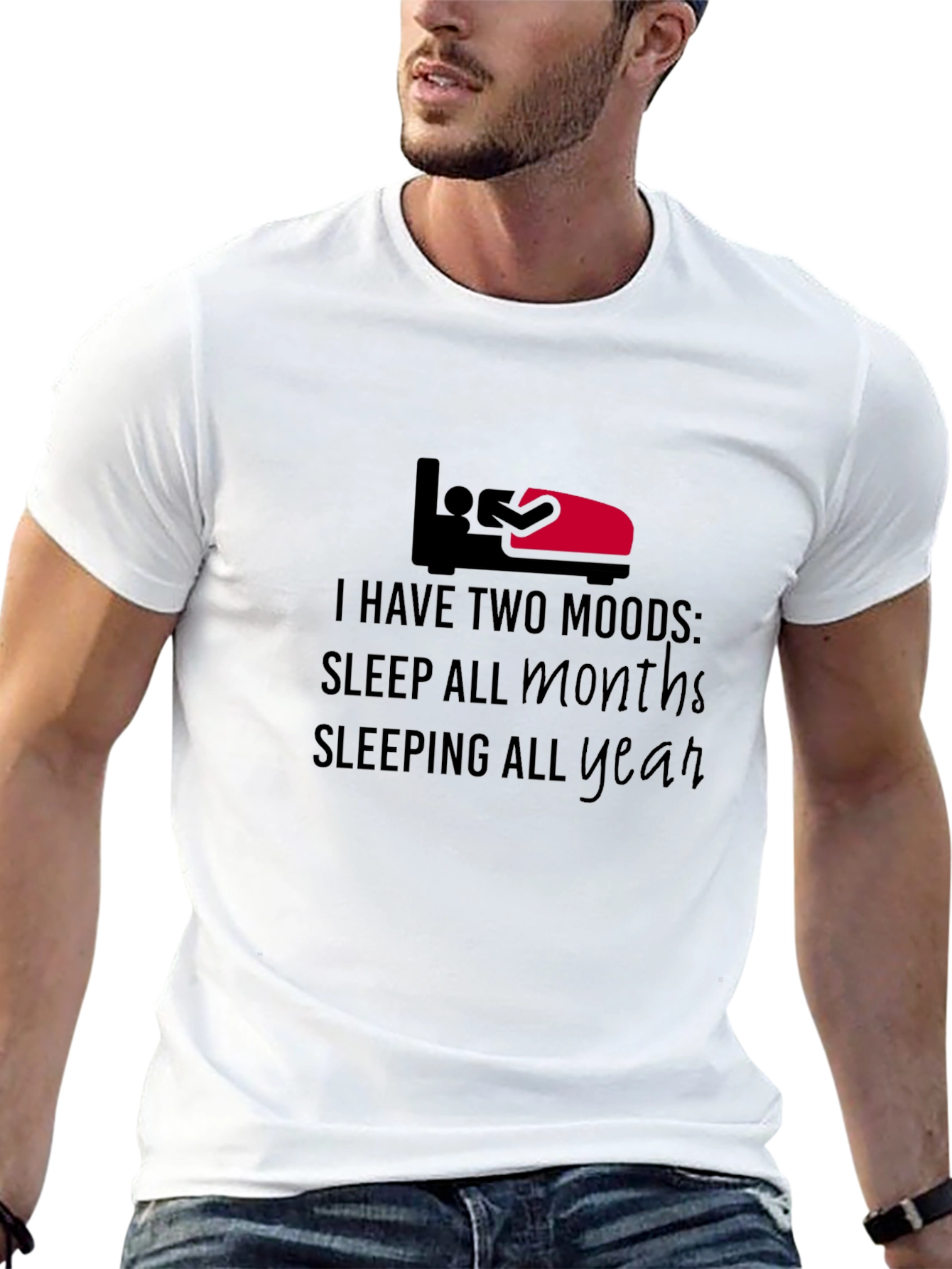Two Moods Sleep T-Shirt