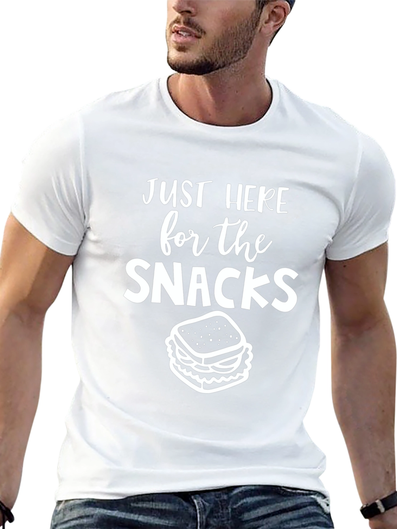 Just Here for Snacks T-Shirt