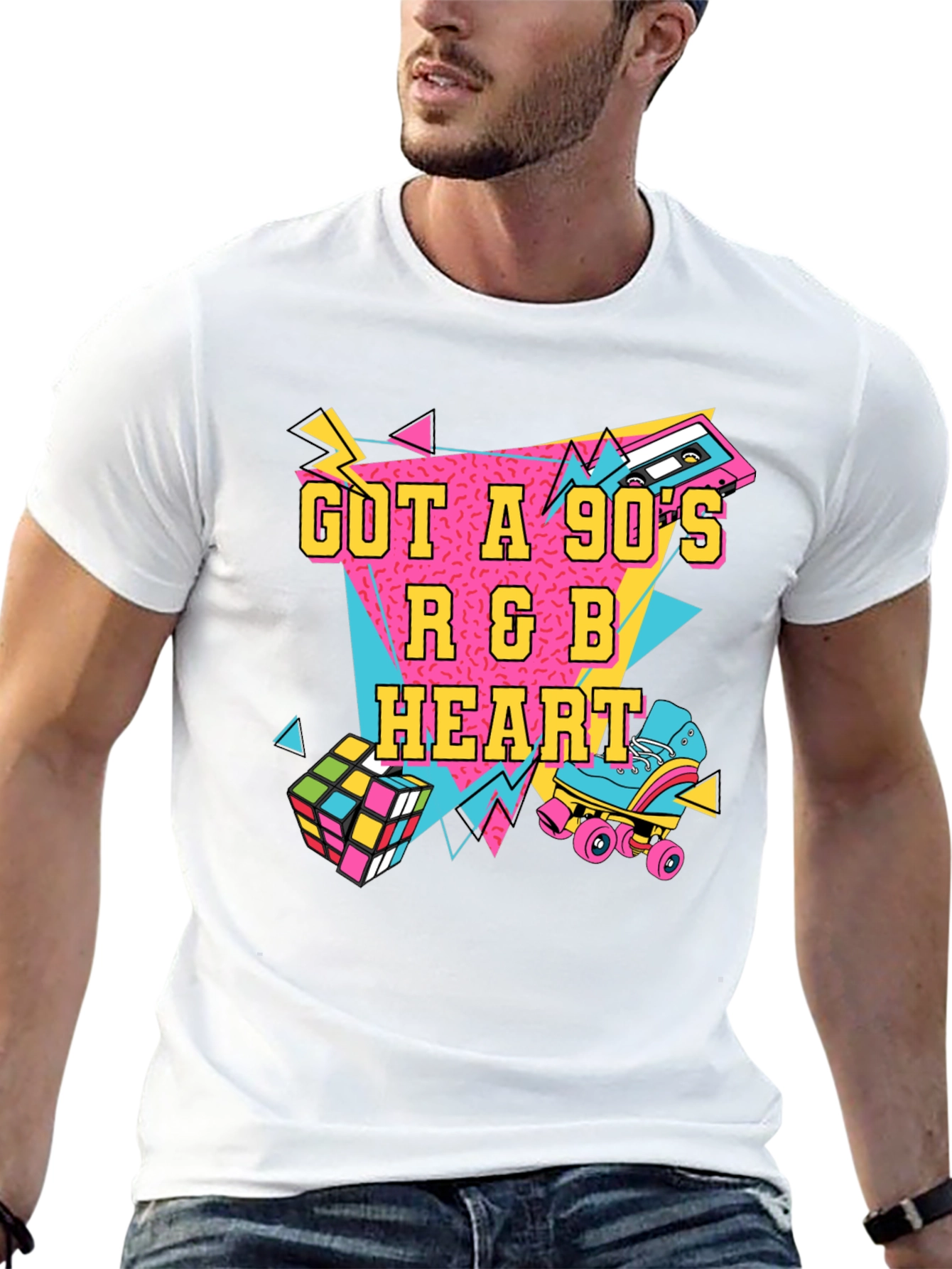 90s R&B Heart Graphic Tee