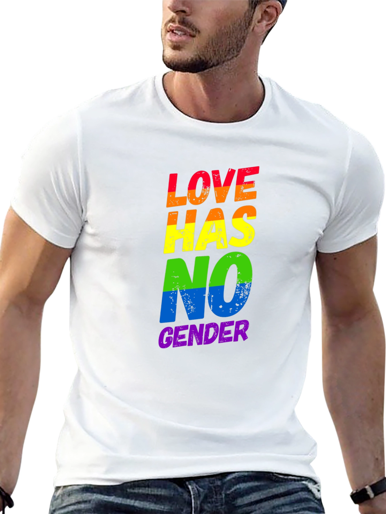 Love Has No Gender LGBT Pride T-Shirt