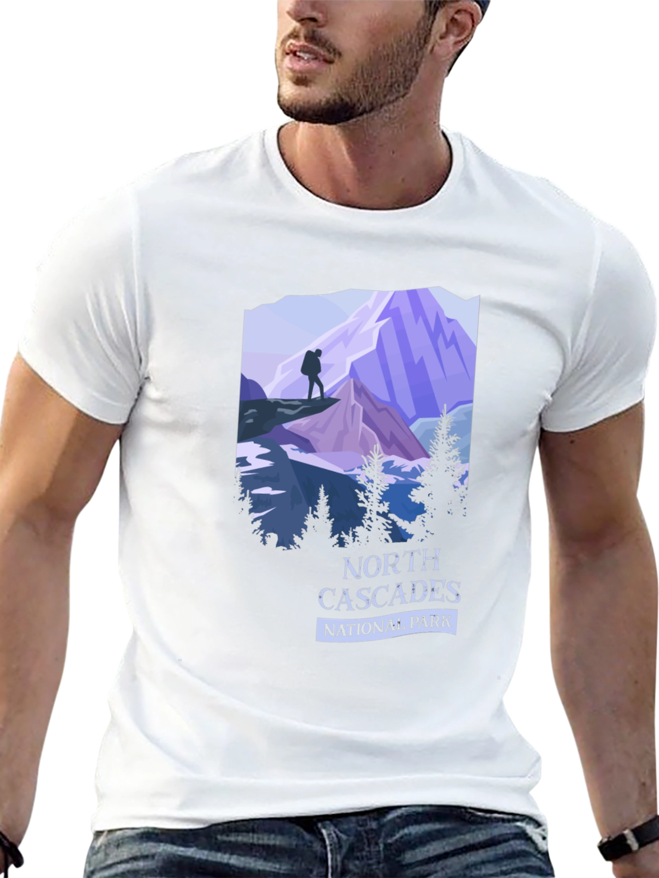 North Cascades National Park Graphic Tee