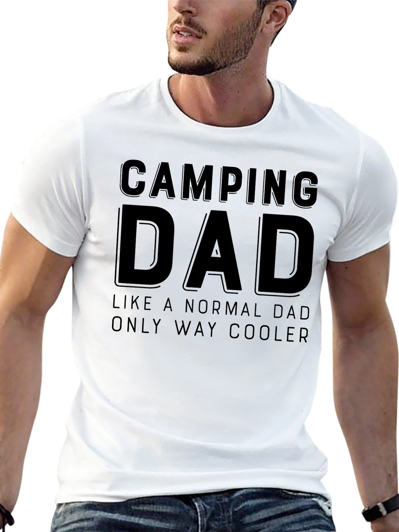 Camping Dad T-Shirt - Cool Dad Tee