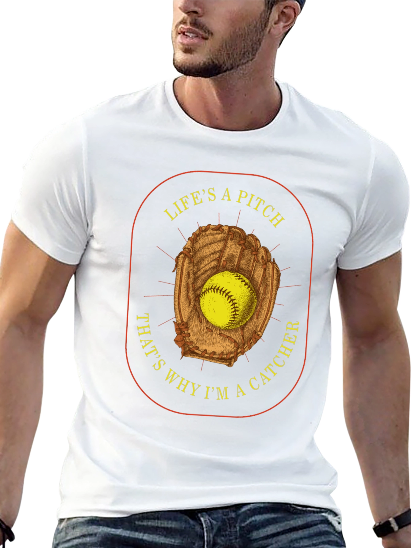 Lifes a Pitch Catcher T-Shirt