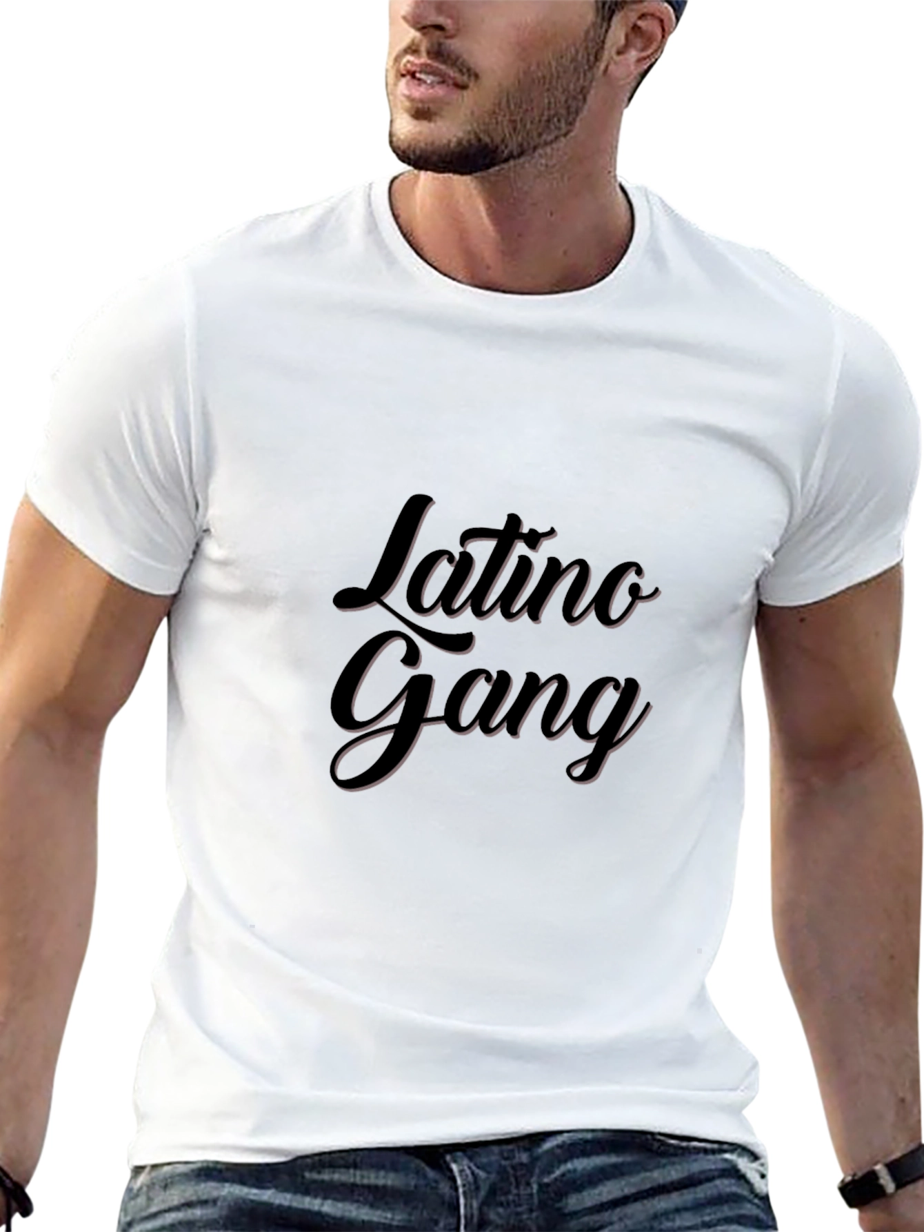 Latino Gang Black T-Shirt