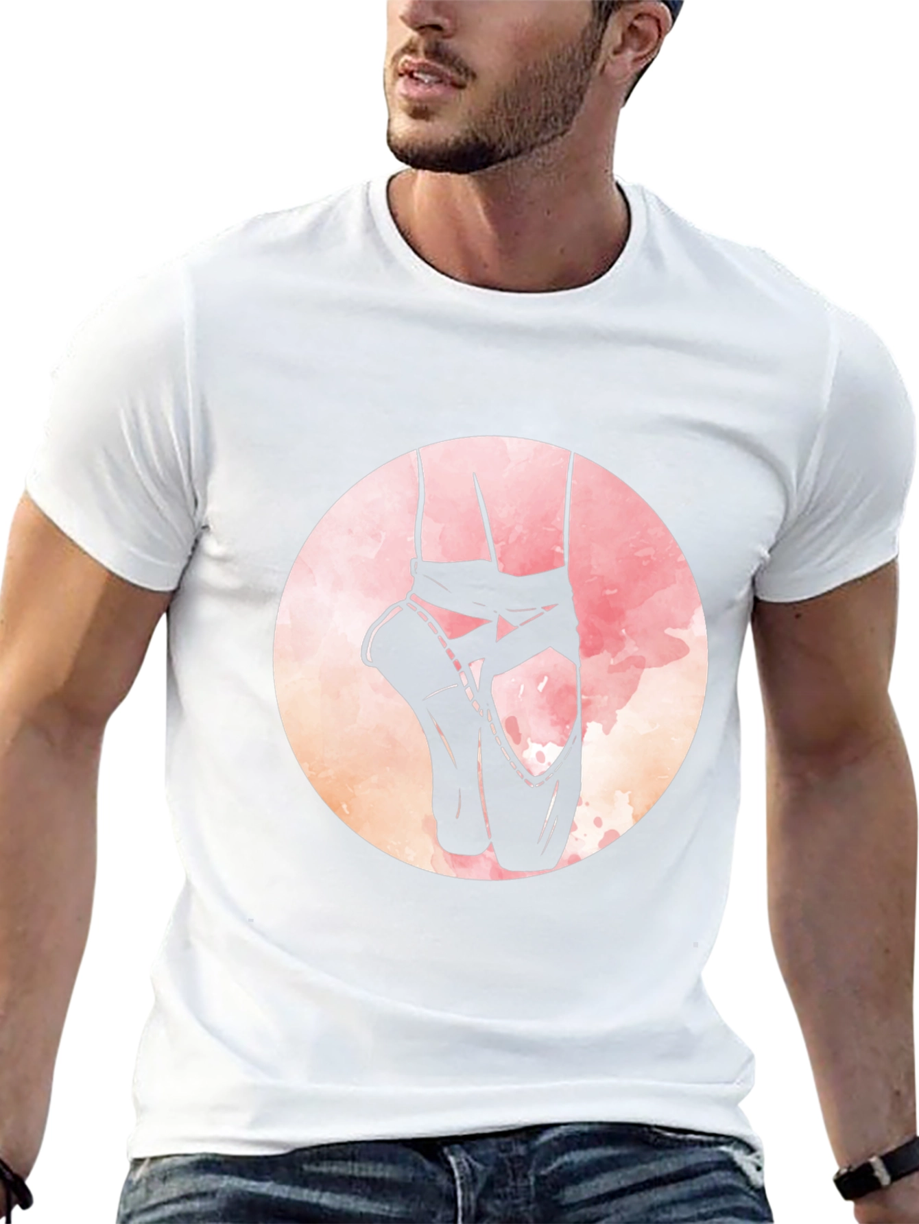 Ballet Shoes Graphic Tee - Dance Lovers Black T-Shirt