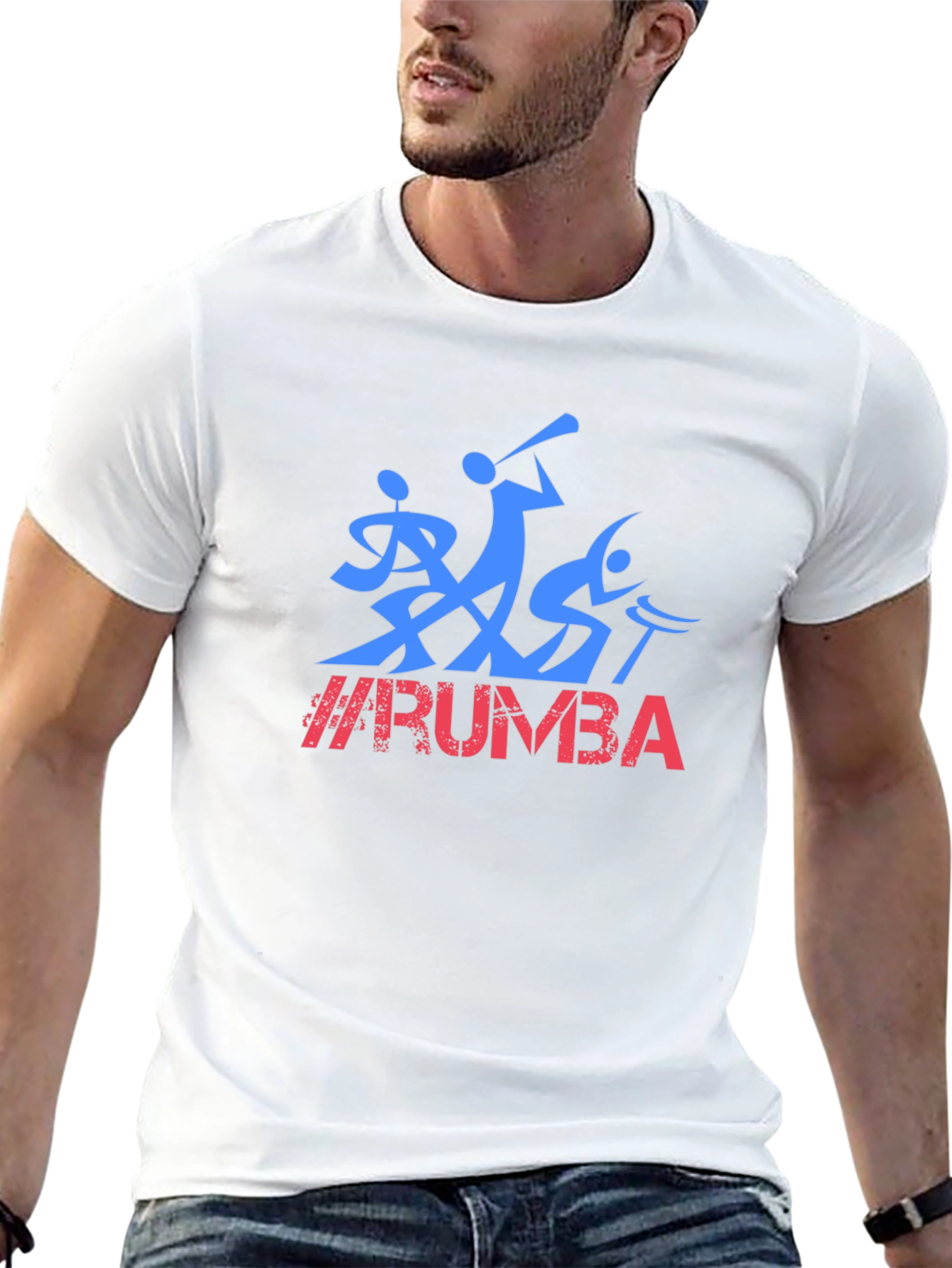 RUMBA Dancer Black Graphic Tee