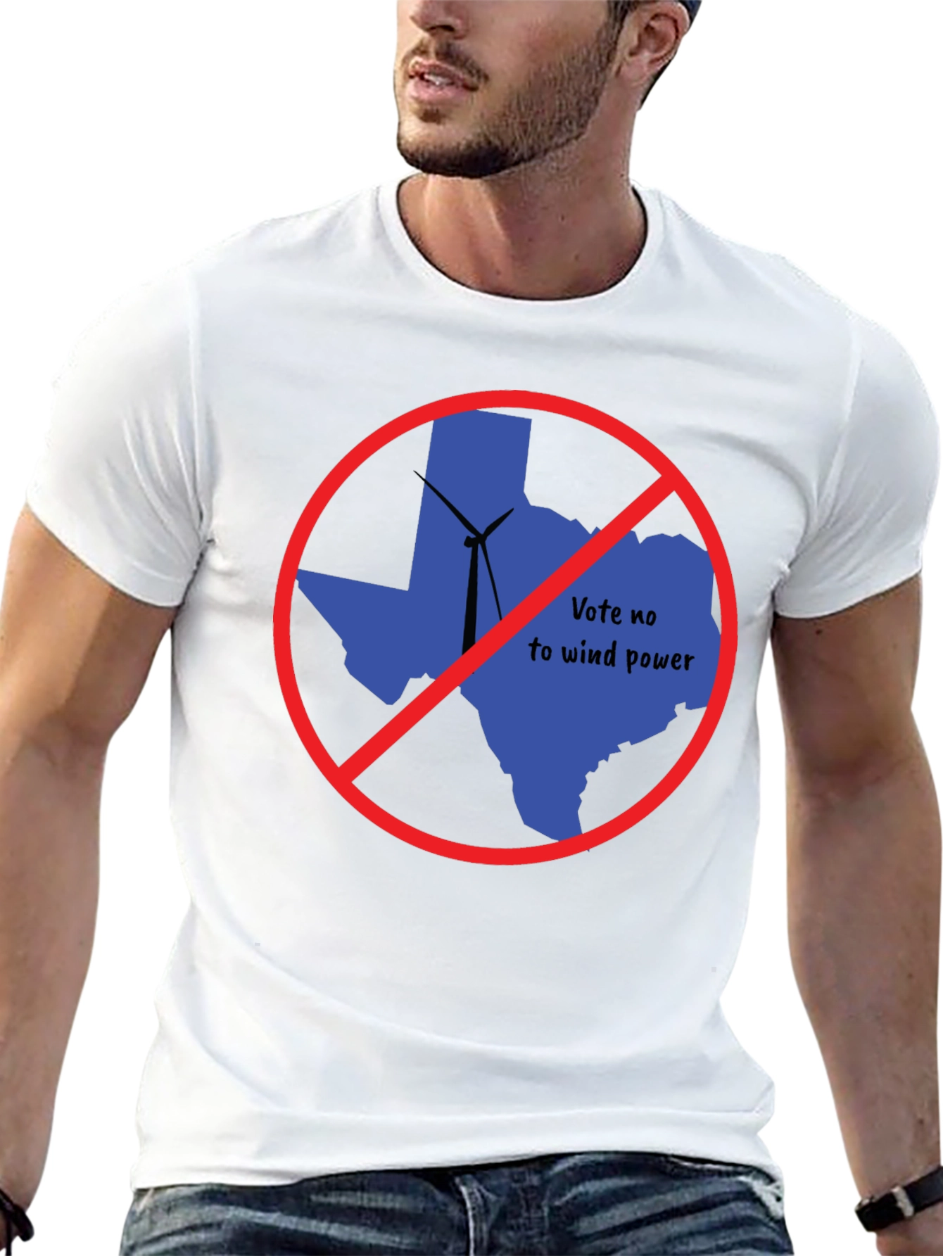Vote No to Wind Power Texas T-Shirt