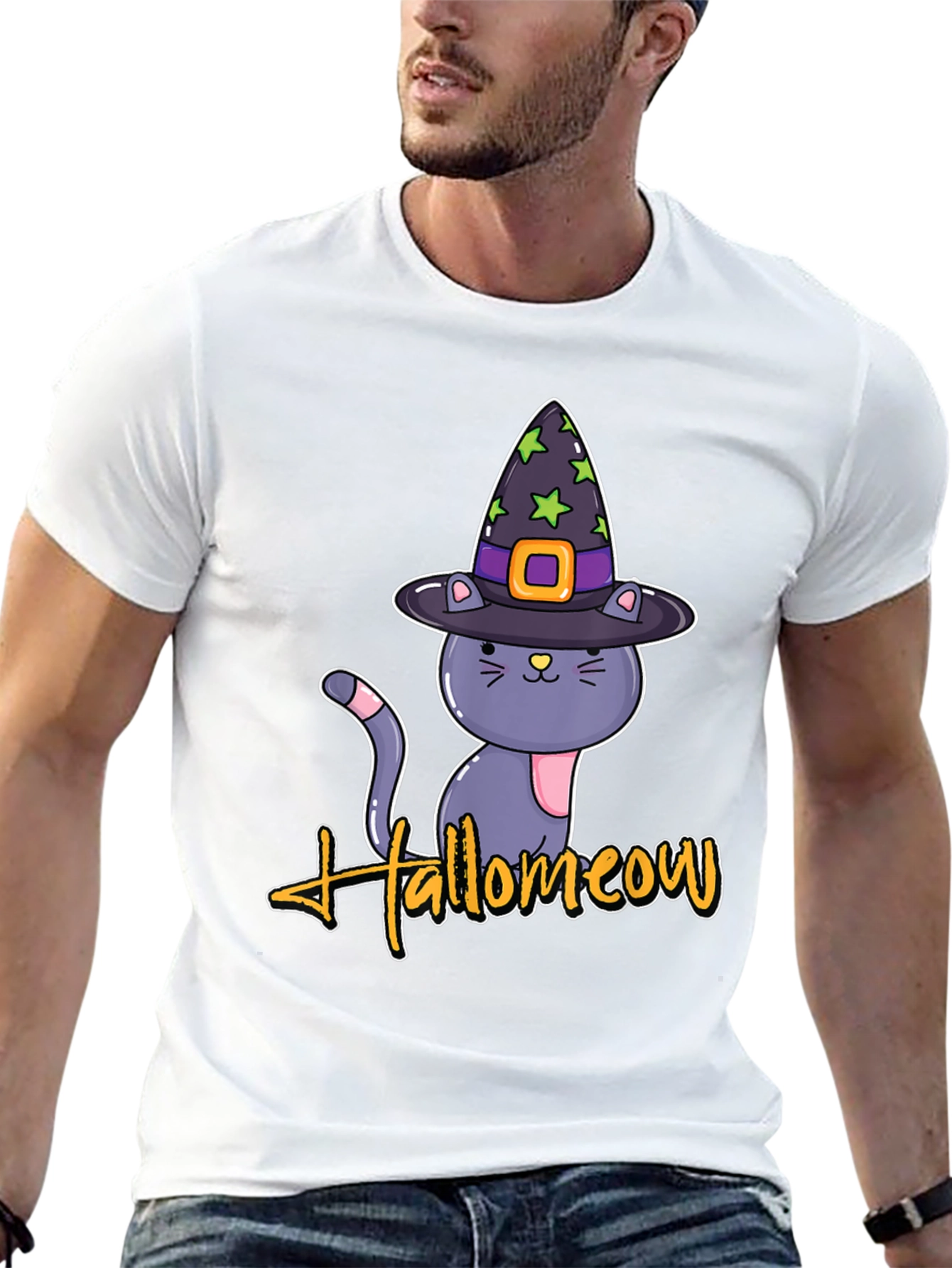 Hallowmeow Cat T-Shirt