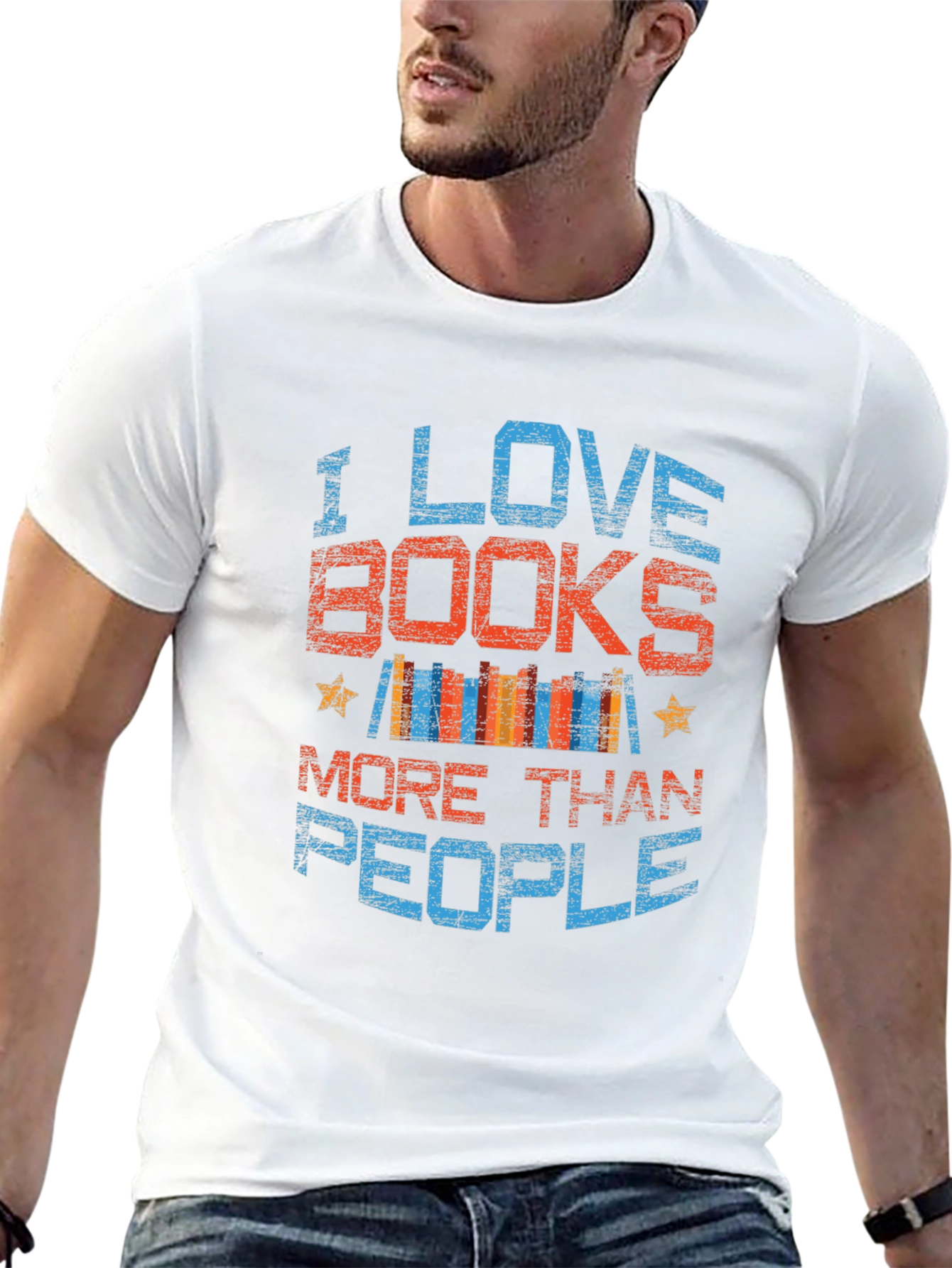 I Love Books T-Shirt