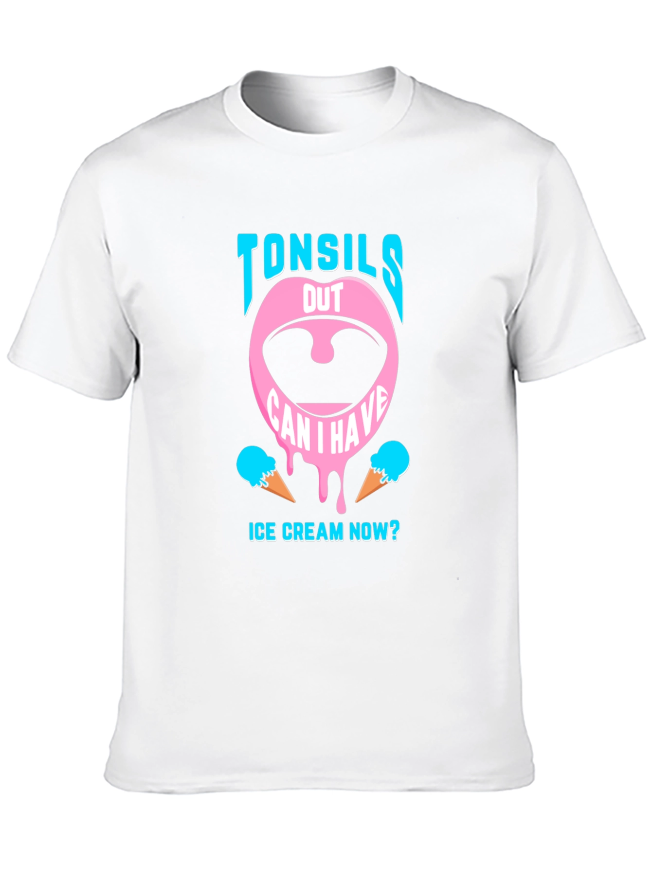 Tonsils Out Ice Cream T-Shirt