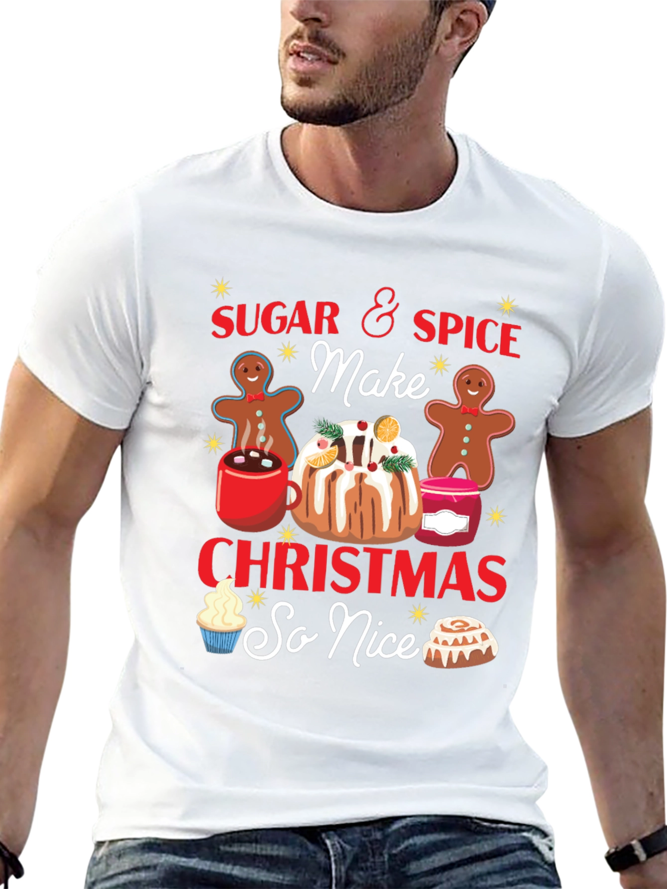 Festive Holiday T-Shirt: Christmas Treats