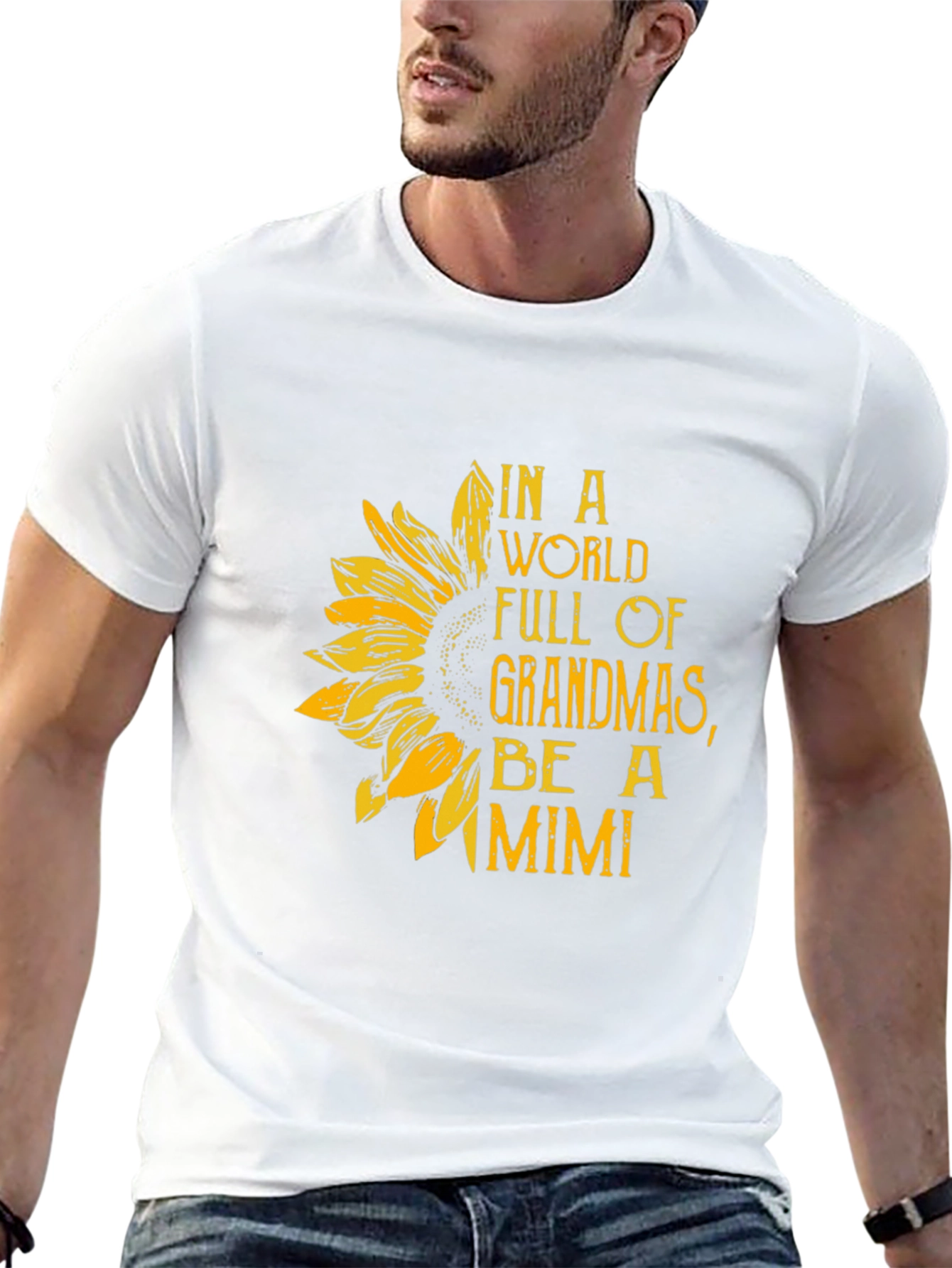 Sunflower Mimi T-Shirt - Grandma Gift