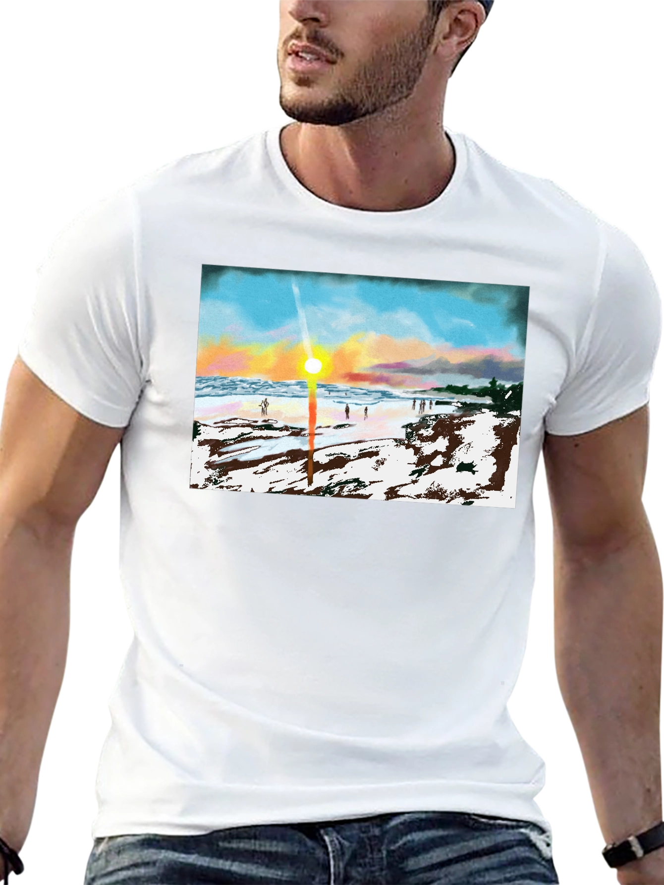 Sunset Beach Graphic Tee